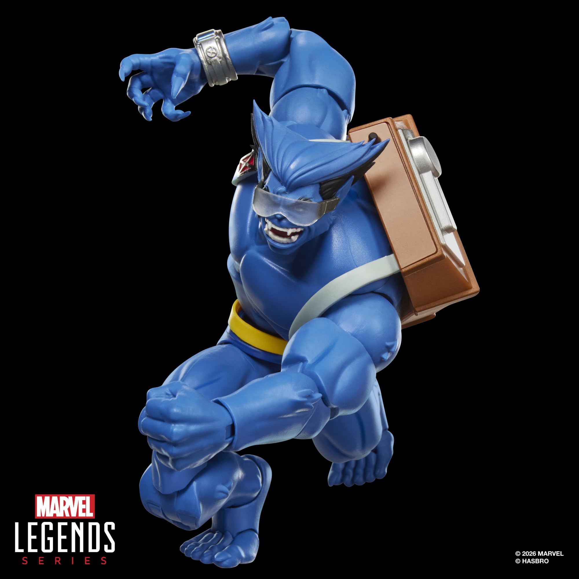 Marvel Legends Series Marvel's Beast X-Men '97 Collectible 15 cm Scale Action Figure | Ages 4+ | Plastic 6