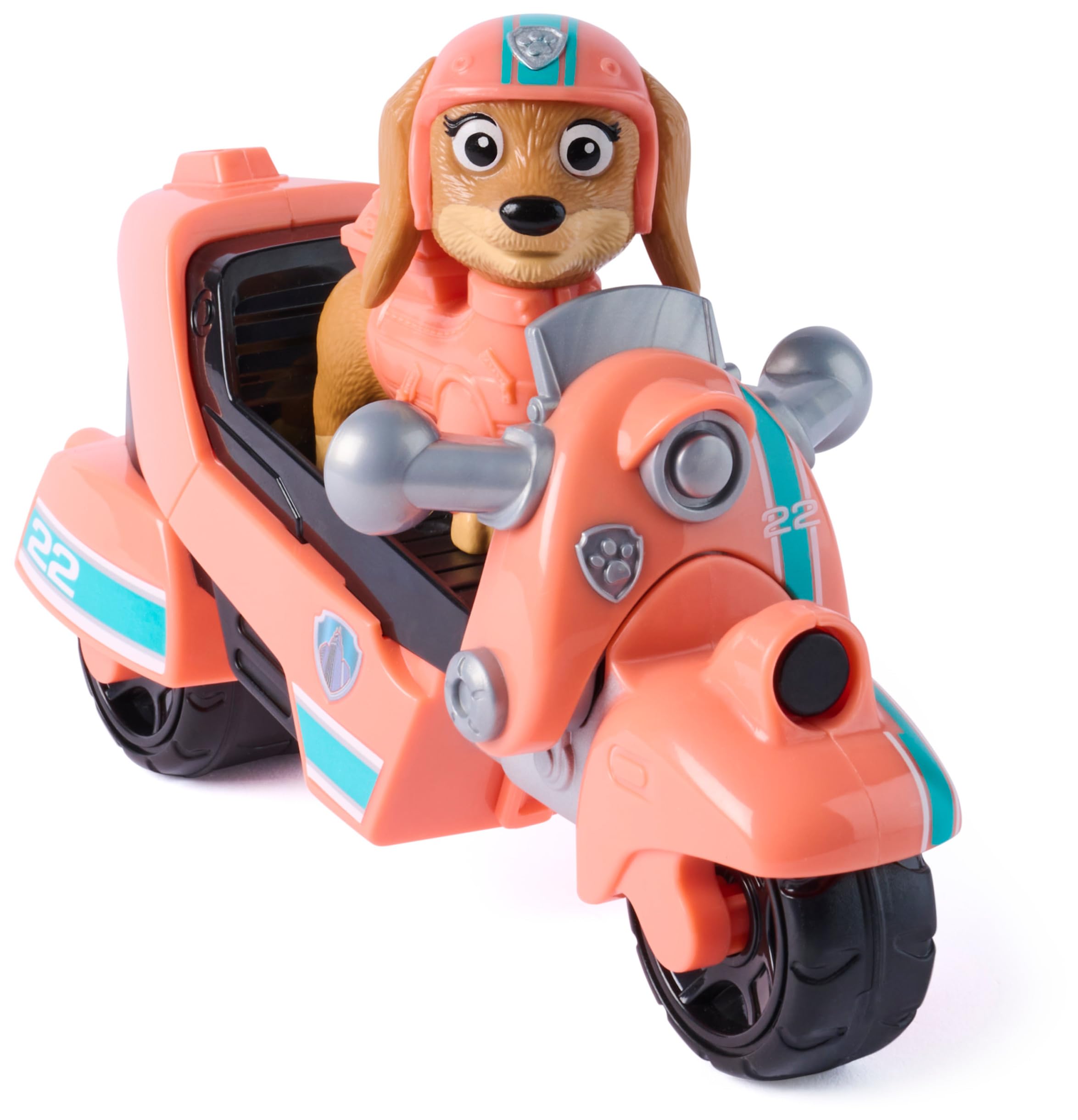 Paw Patrol Liberty Rescue Motorcycle Toy Bike with Collectible Action Figure | Ages 3-9 3