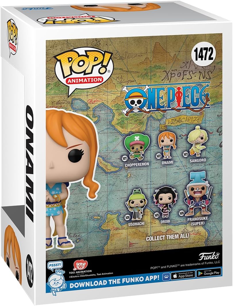 Funko Pop! Animation One Piece - Nami (Wano) Vinyl Figure (72107)