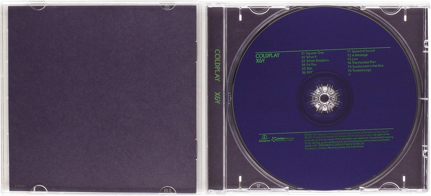 Coldplay – Sammlung der ersten vier Alben (Parachutes, A Rush of Blood To The Head, X&amp;Y, Viva la Vida) Audio-CD 6