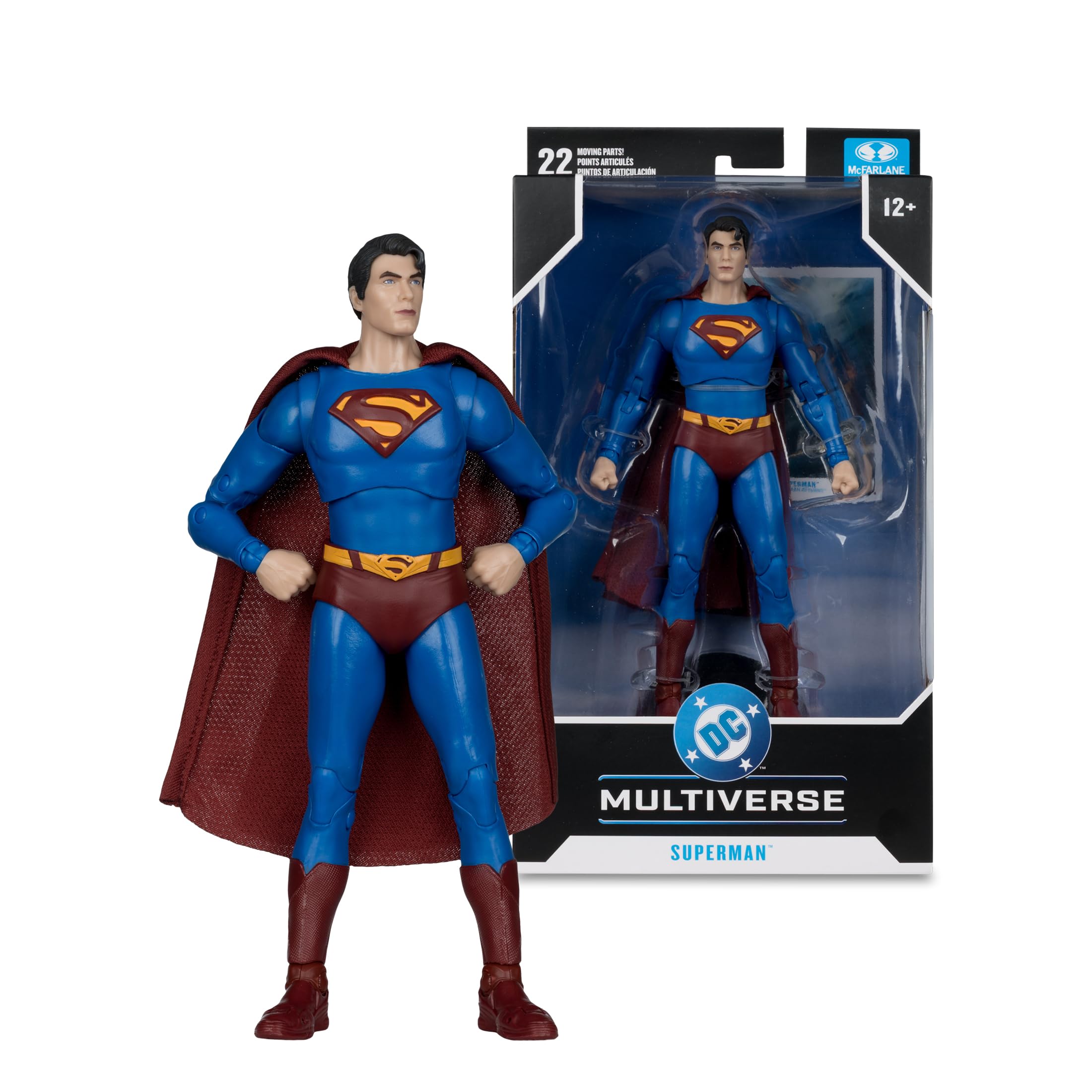 McFarlane DC Multiverse Superman (Superman Returns) 7in Action Figure | Ultra Articulation 3