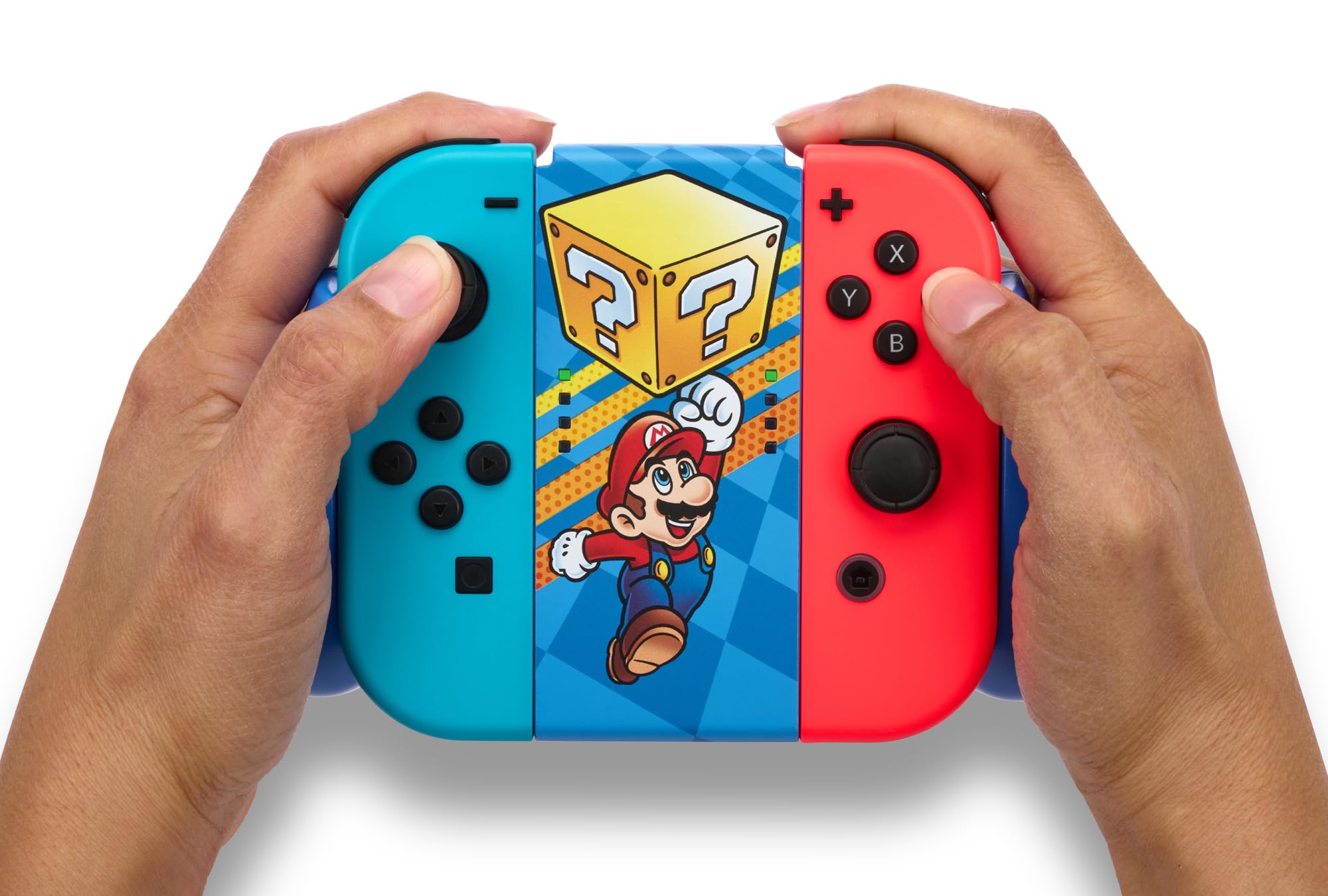 PowerA Joy-Con Comfort Grip for Nintendo Switch OLED Model - Mystery Block 6