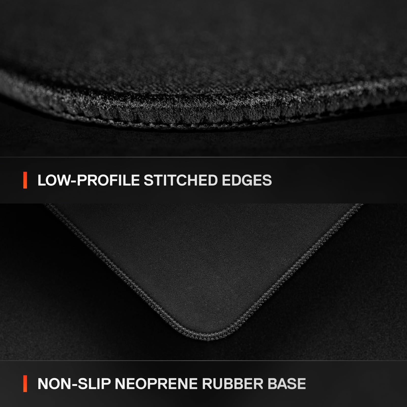 SteelSeries QcK L Performance Speed Gaming Mousepad - 49x42 cm, Extra-Dense 3.5mm Base, Black 7