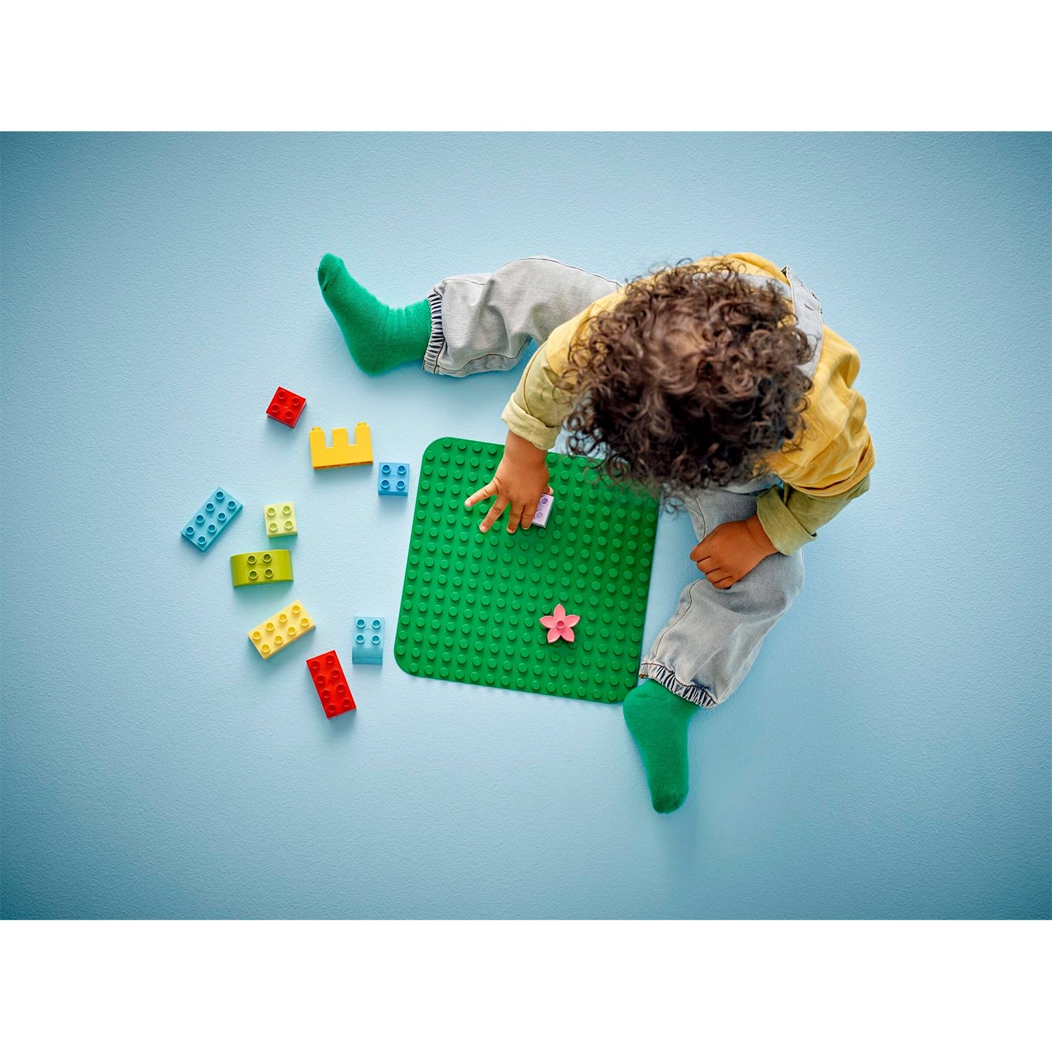 LEGO DUPLO Green Building Plate - 16x16 Stud Base for Toddlers 18 Months+ 4