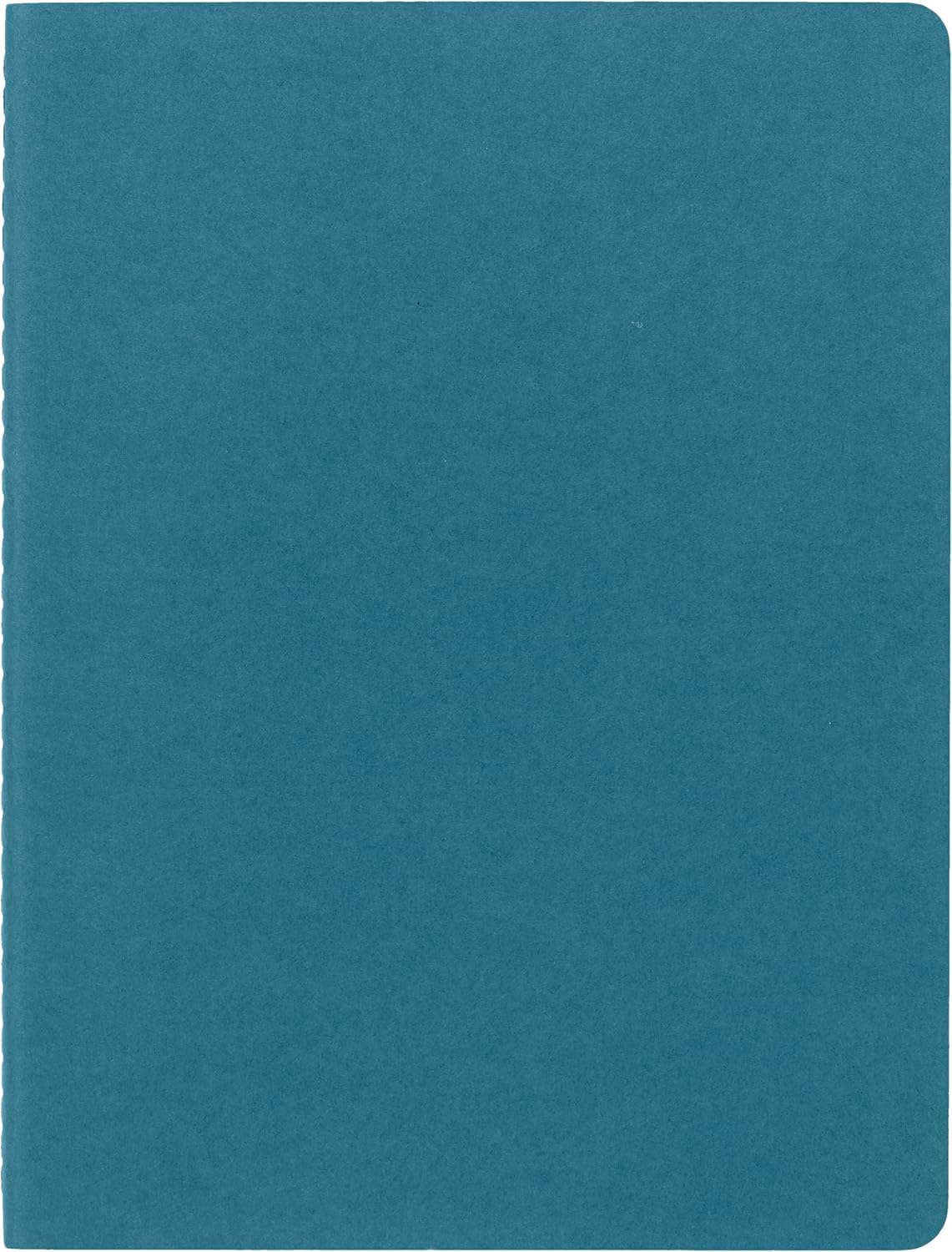 Moleskine Cahier Journal - Set of 3 Notebooks | Ruled Pages | Brisk Blue | X-Large 2