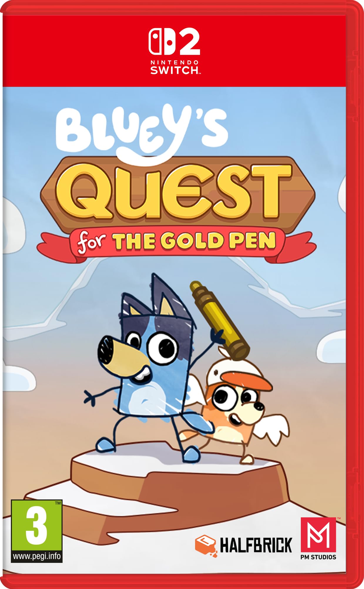Bluey's Quest for the Gold Pen - Switch 2 1