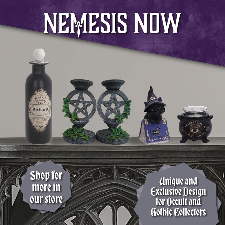 Nemesis Now Cult Cuties Malpuss Gothic Incense Holder in Black Resin
