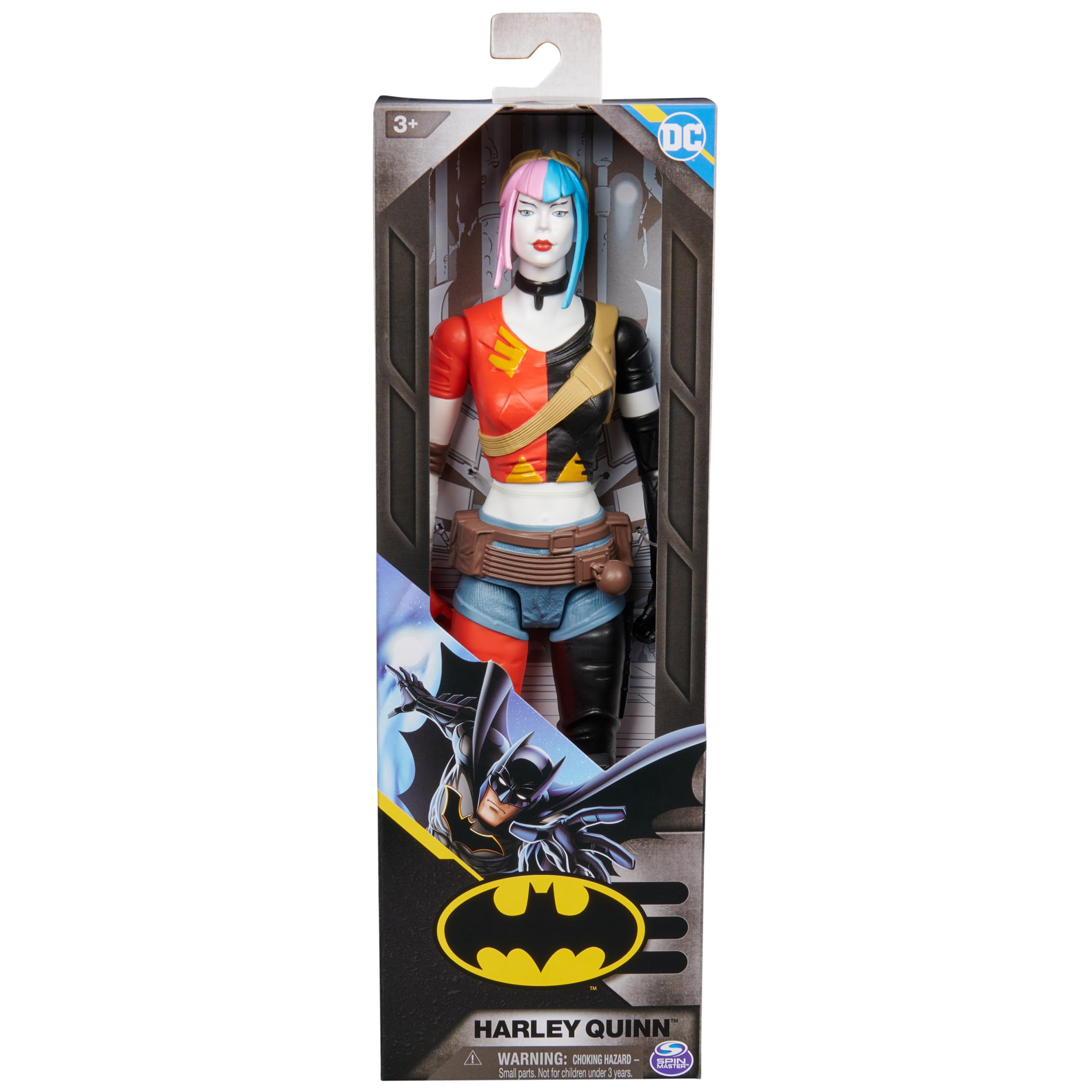 DC Comics Harley Quinn Action Figure - 30cm, 11 Points of Articulation | Ages 3+