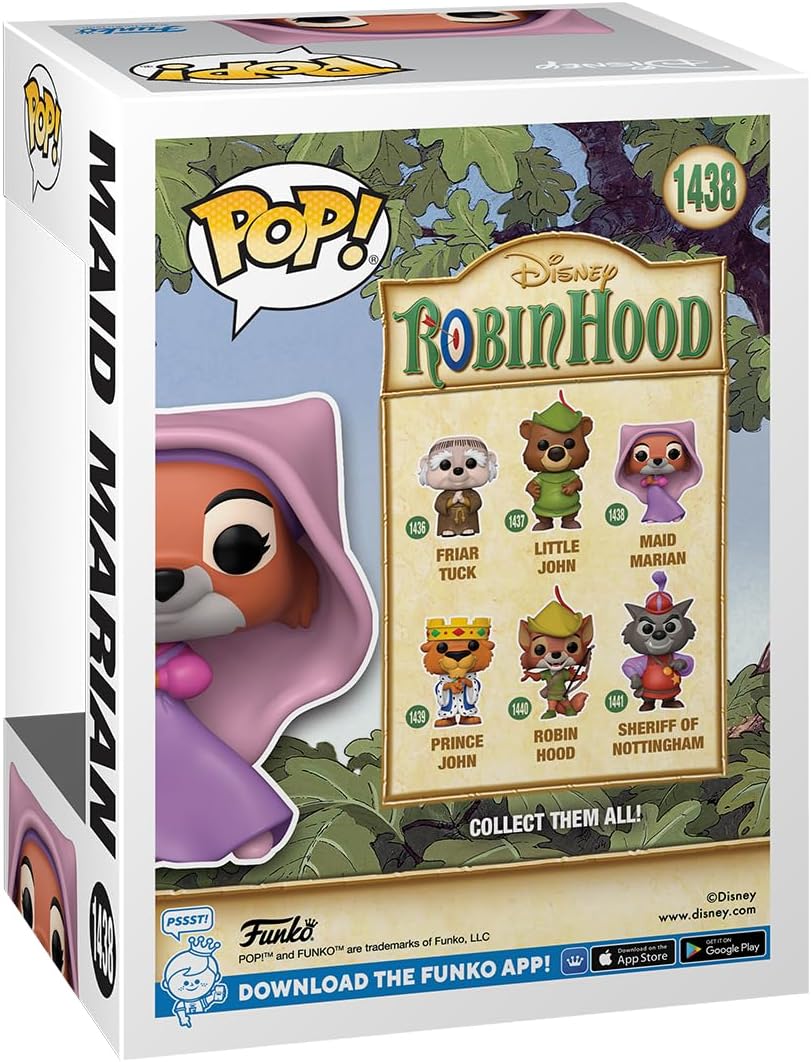 Funko Pop! Disney Robin Hood - Maid Marian Vinyl Figure (75912)