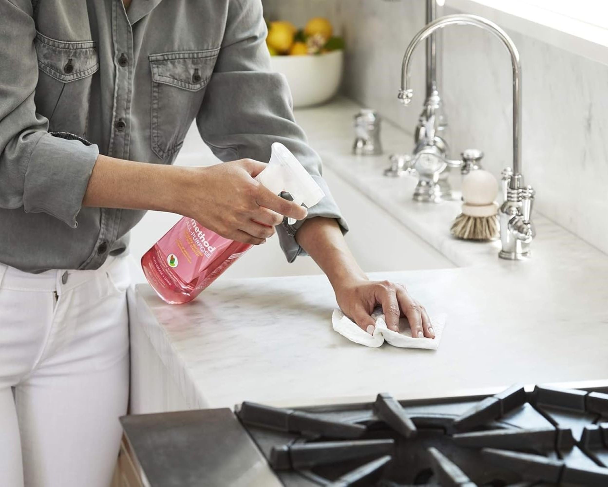 Method Kitchen Cleaner - Citrus Scent, Multi-Purpose, Biodegradable Formula | 828 ml Spray Bottle 7