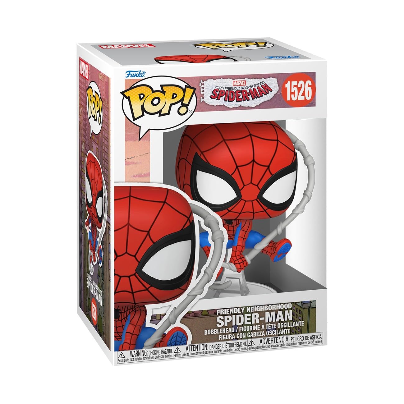 Funko Pop! Marvel: Friendly Neighborhood Spider-Man - Doctor Strange Vinyl Figure 1