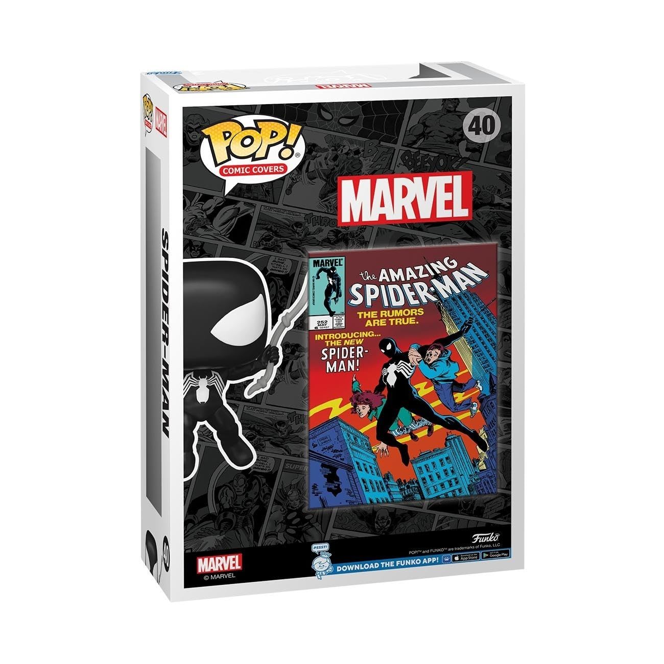 Funko Comic Cover Amazing Spider-Man #252 - Spider-Man Collectable Vinyl Figure | 7-Inch Display 3