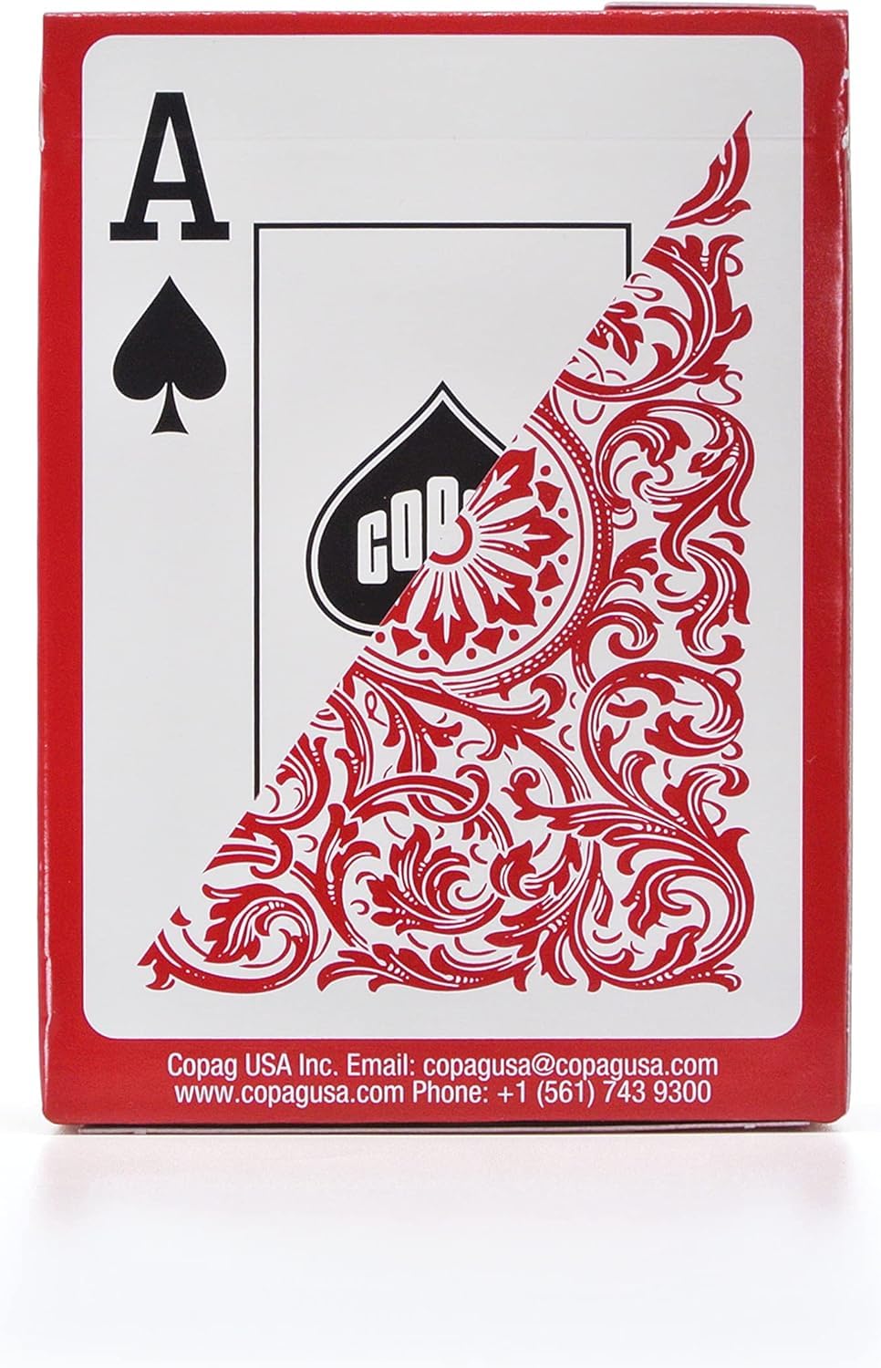 Copag Poker Size Jumbo Index Red Playing Cards