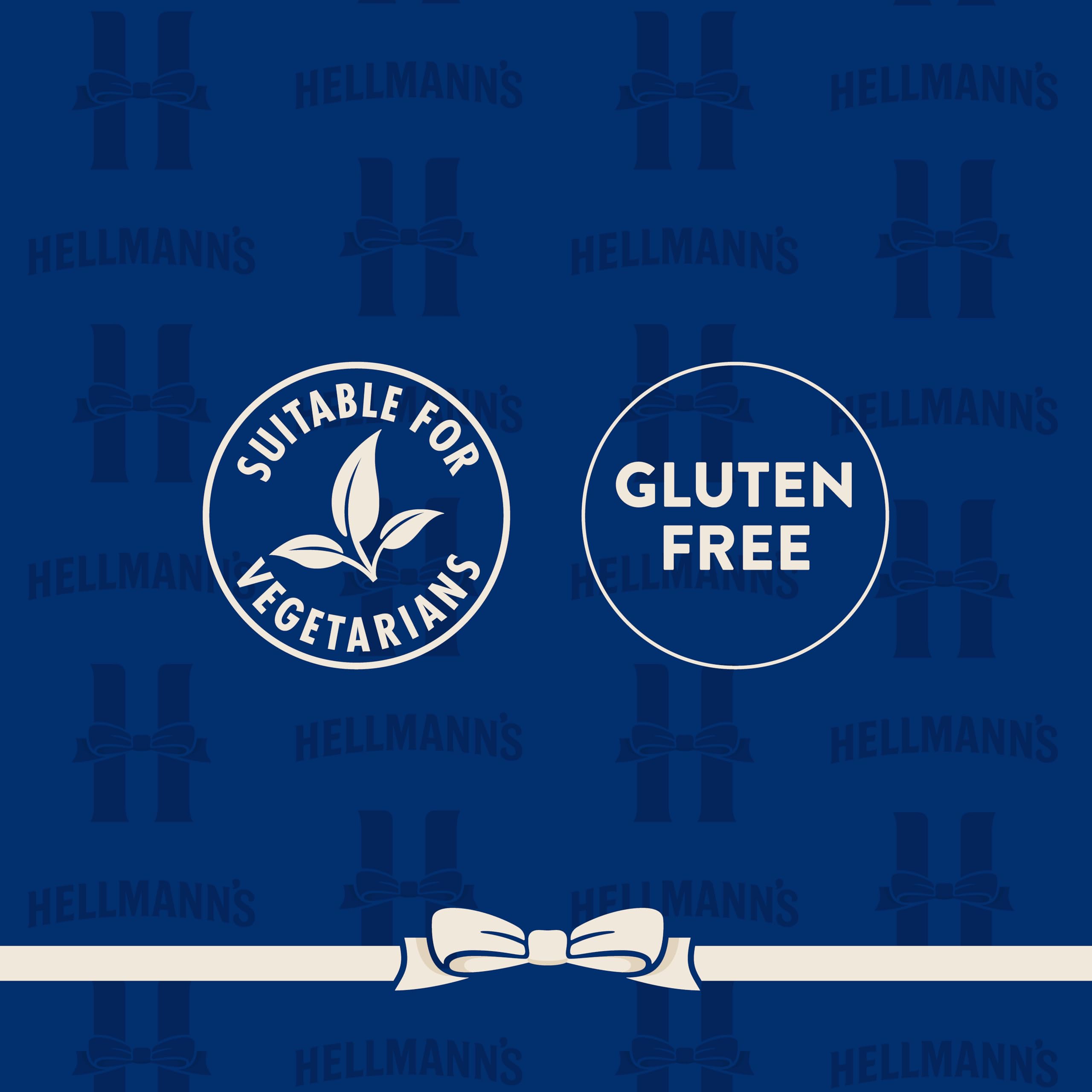 Hellmann's Garlic & Herbs Creamy Sauce - Vegetarian, Gluten-Free | 430ml Bottle 4