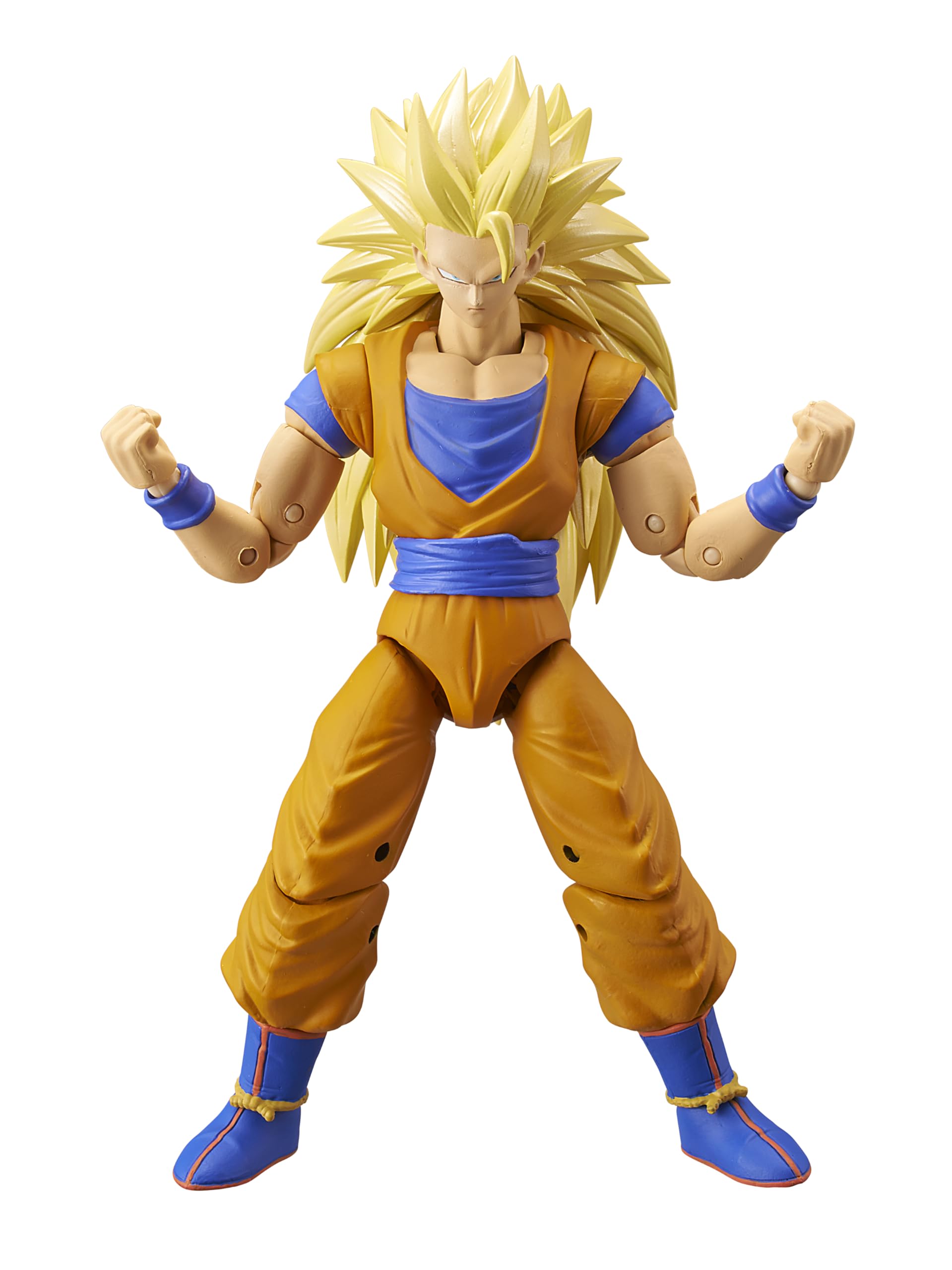 BANDAI Dragon Stars Super Saiyan 3 Goku Action Figure - 17cm Articulated Figure | Includes Extra Hands