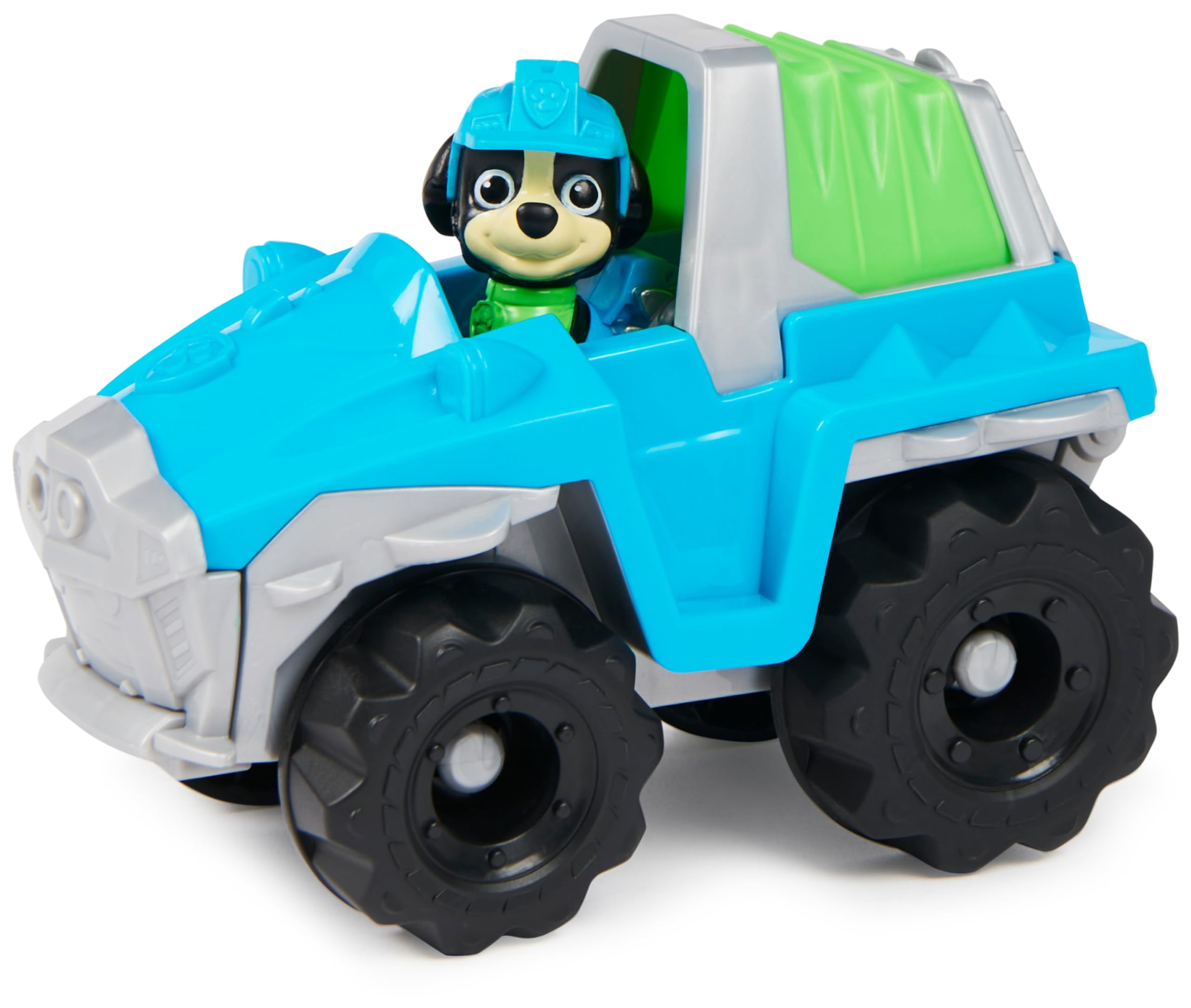 Paw Patrol Rex‘ Dinosaurier-Rettungsfahrzeug mit Actionfigur zum Sammeln – nachhaltig hergestellter Spielzeug-Truck für Kinder ab 3 Jahren