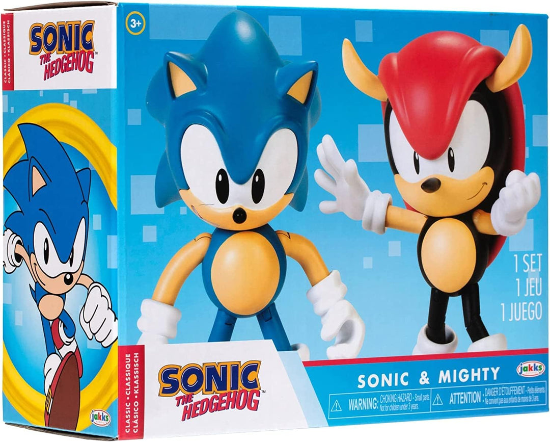 Sonic The Hedgehog - Classic Sonic and Amy 4-Inch Action Figures (2023)