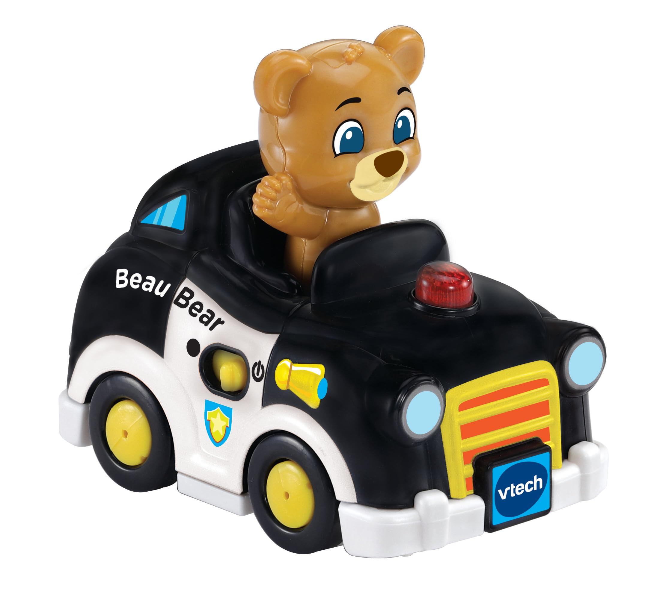 VTech Toot-Toot Drivers Beau Bear the Police Officer Interactive Toy | Ages 1-5 Years 1