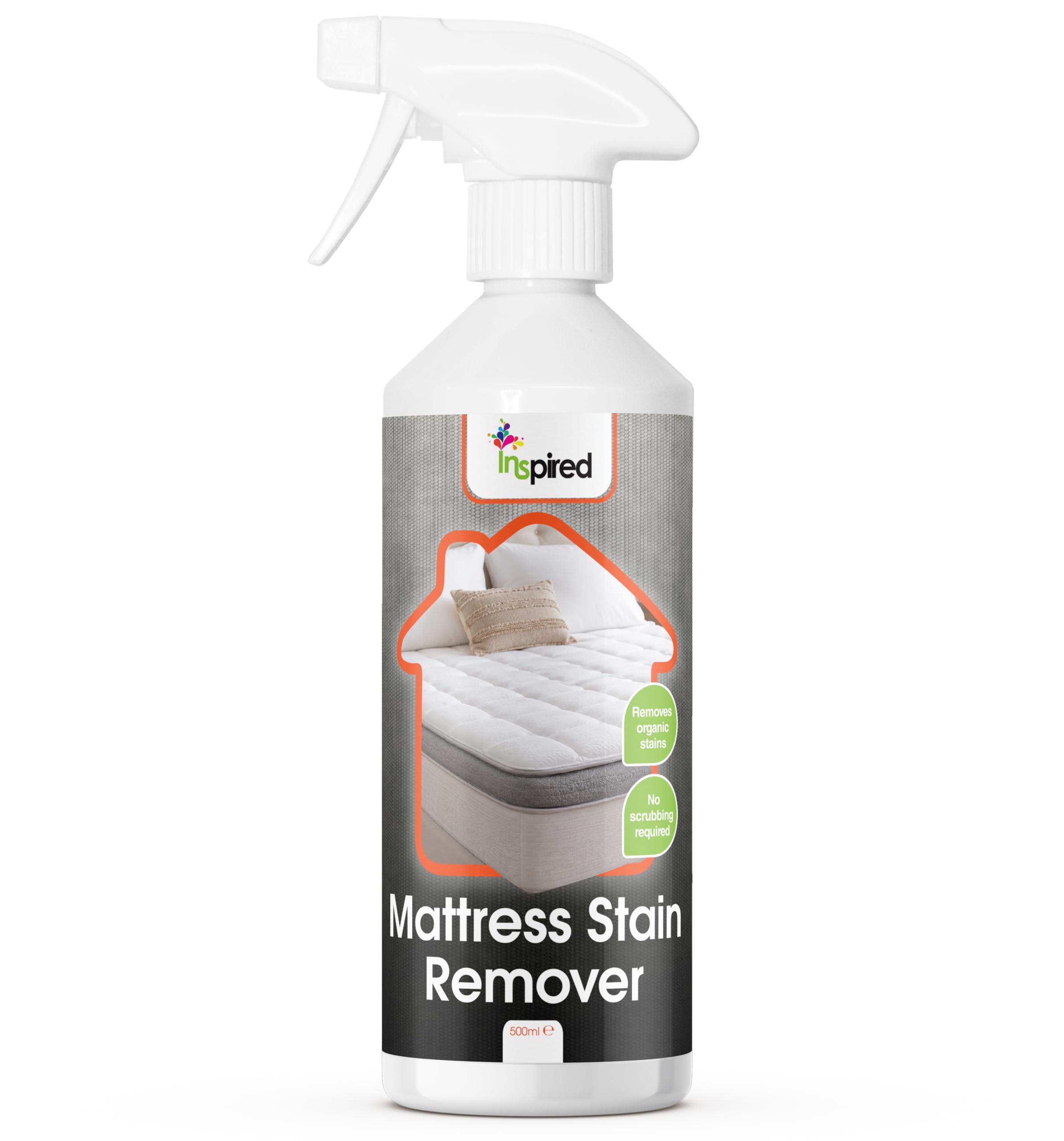Inspired Professional Mattress Stain Remover Foam - Organic Stain Removal | 500 ml