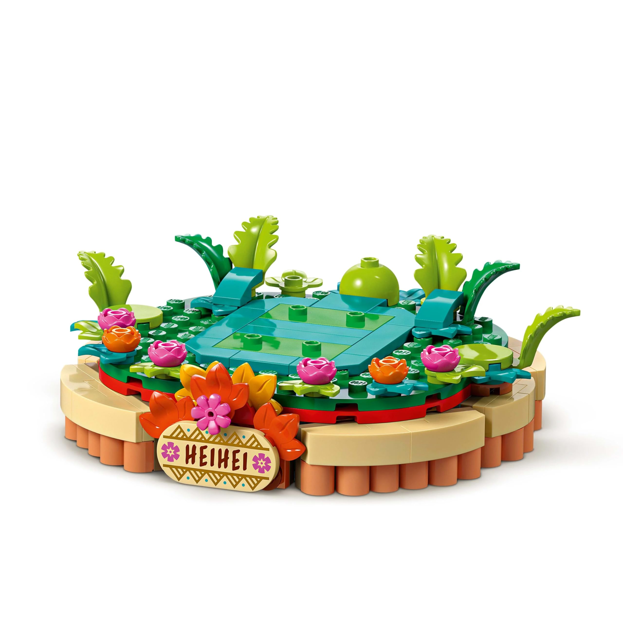 LEGO ǀ Disney Vaiana 2 Heihei Baubares Tierspielzeug – Bewegliche Hühnerfigur mit Ständer für Kinder ab 9 Jahren 5