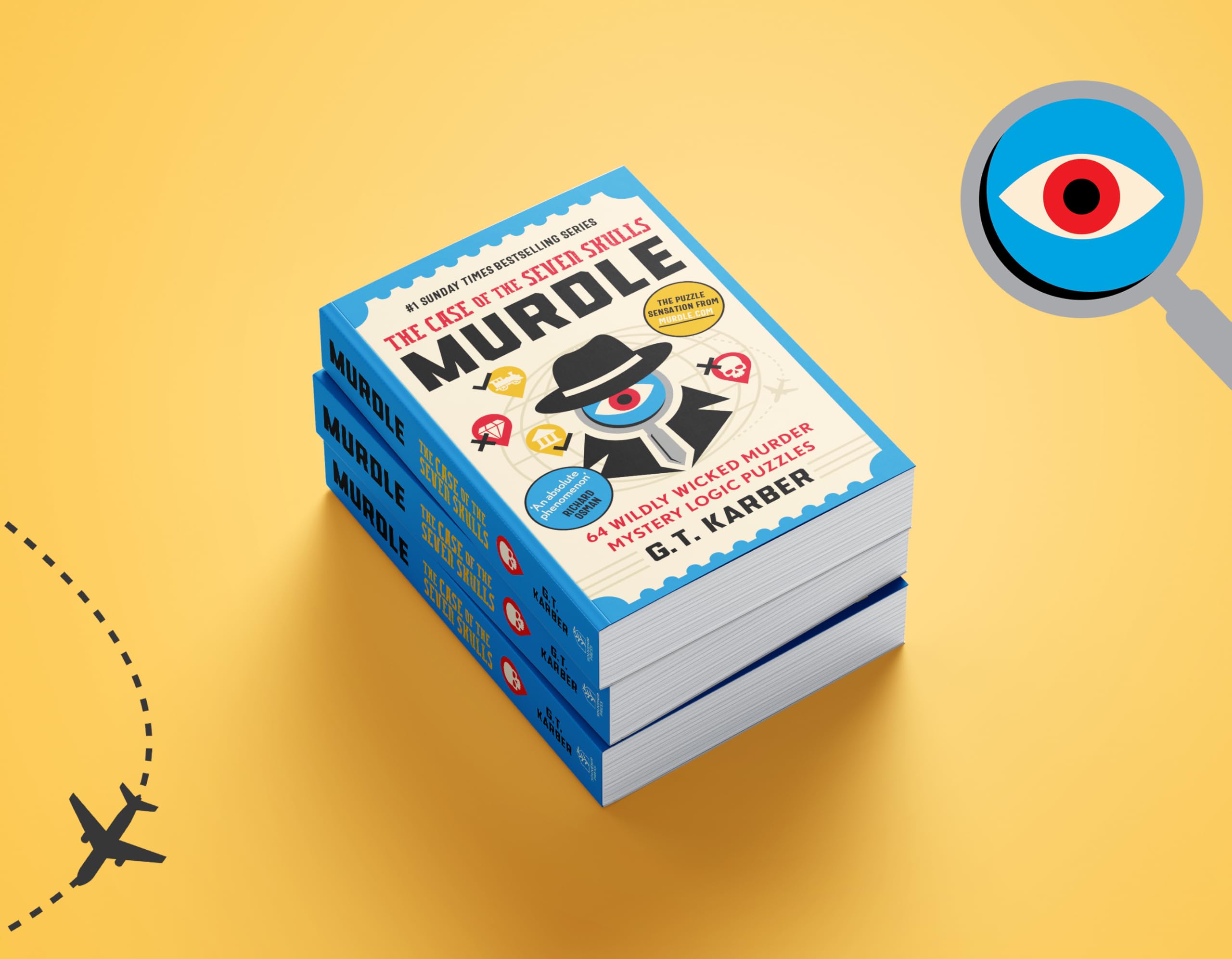 Murdle: The Case of the Seven Skulls - A Sunday Times Bestselling Puzzle Series | Paperback | 320 Pages