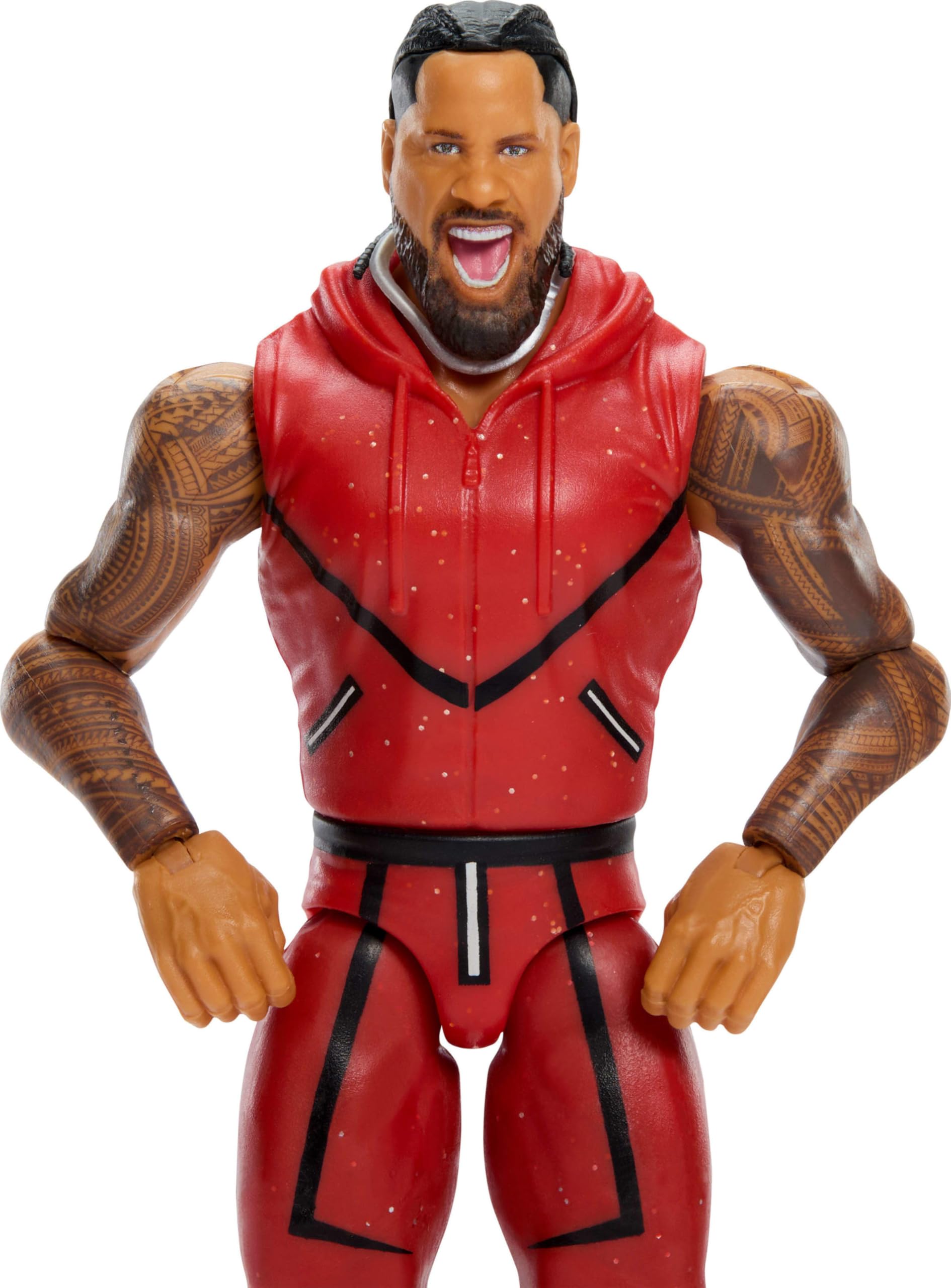 Mattel WWE Jimmy Uso Action Figure - Main Event Series #161 | 6-inch Scale | 14 Points of Articulation 2