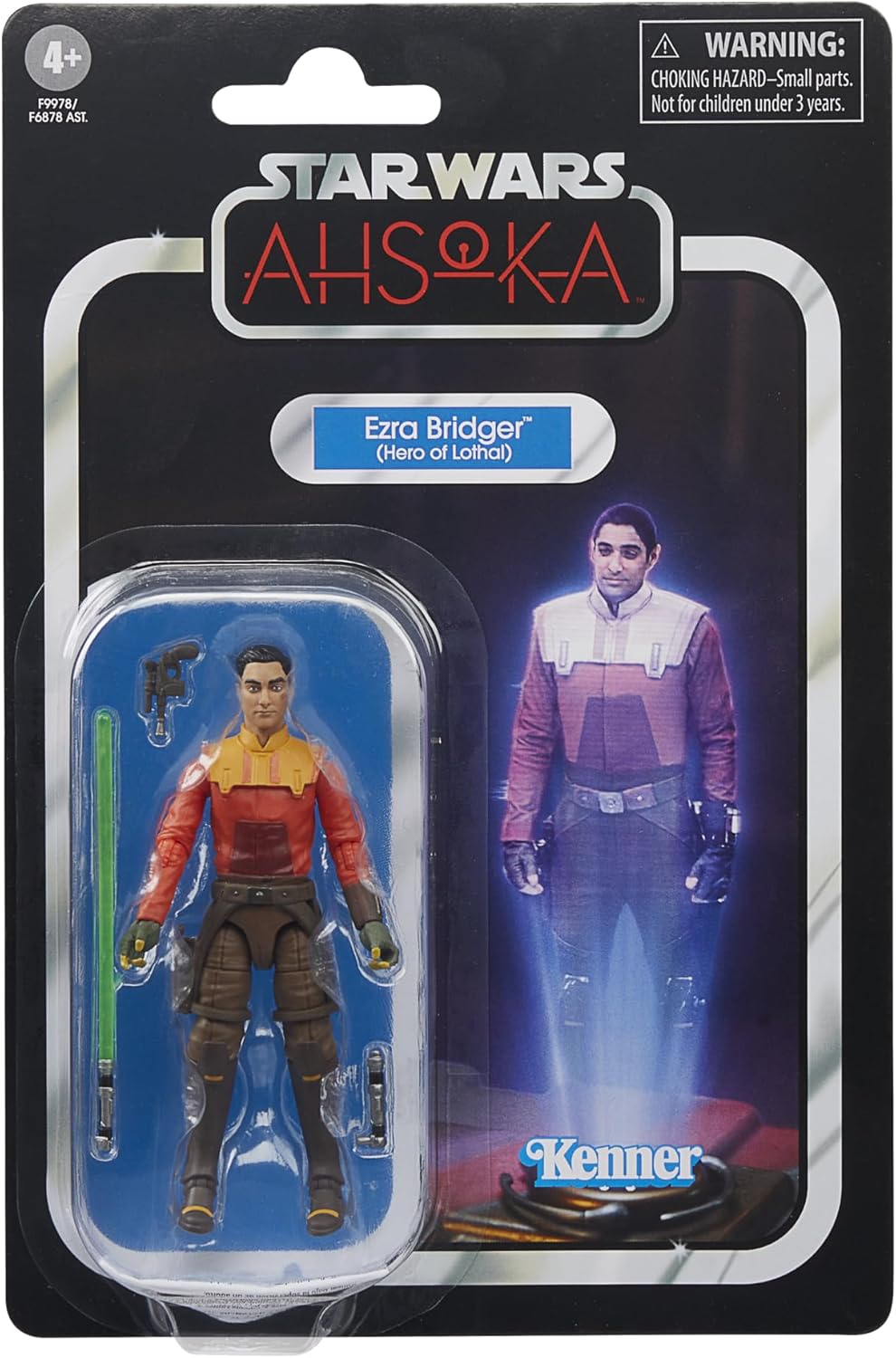 Star Wars The Vintage Collection Ezra Bridger (Hero of Lothal) - 3.75-Inch Action Figure for Ages 4+