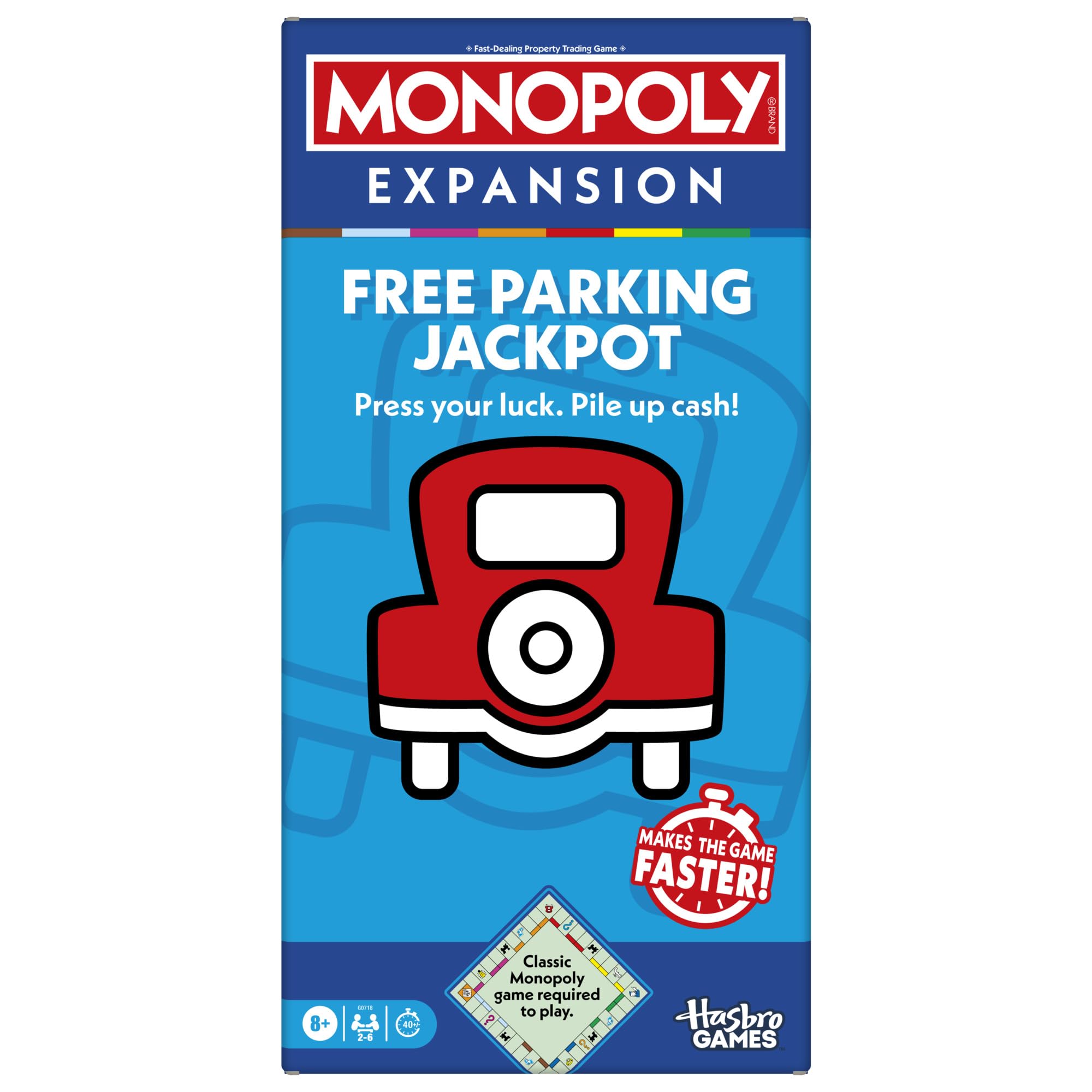 Monopoly Free Parking Jackpot Expansion Pack for Classic Monopoly Game - English Version 1