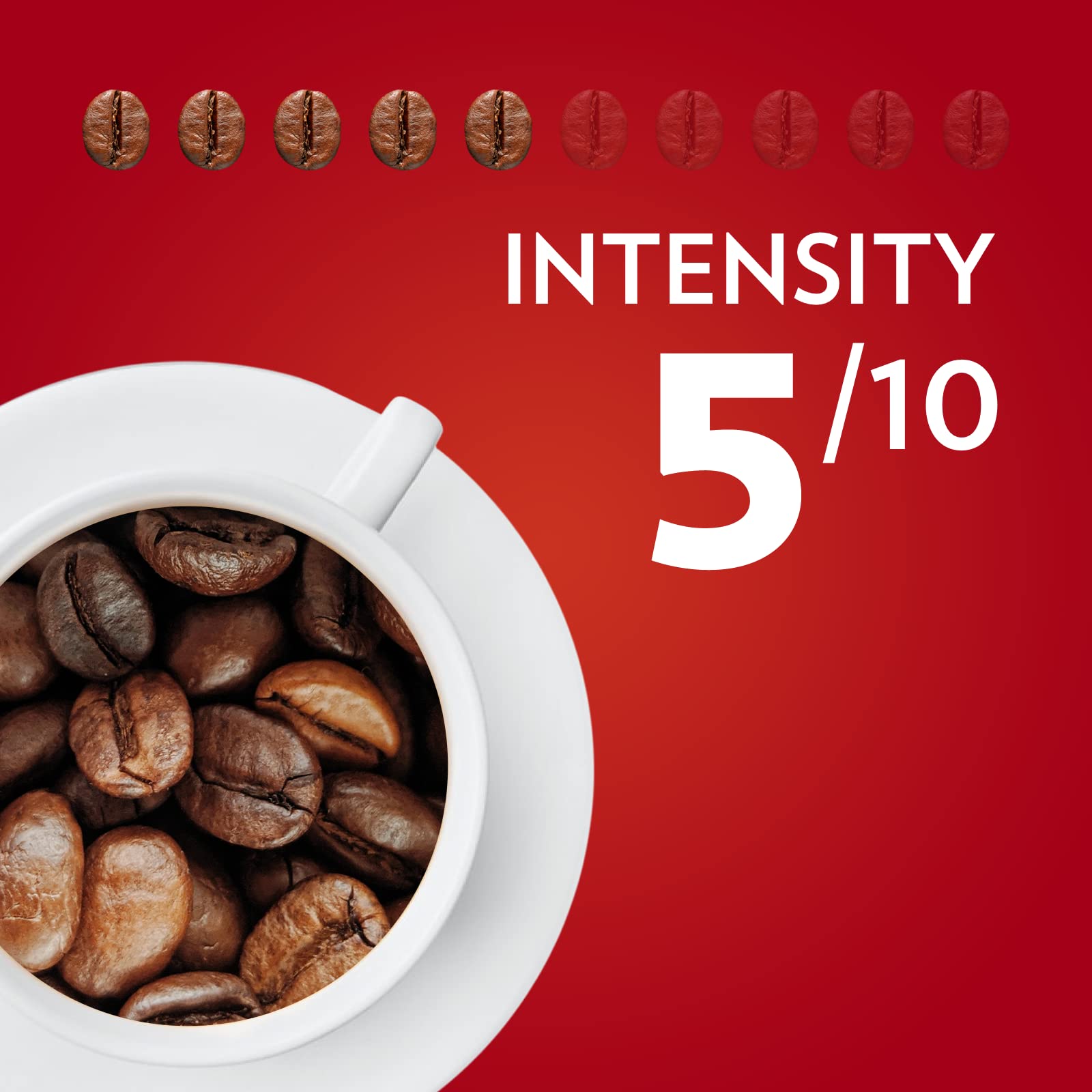 Lavazza Qualità Rossa Whole Coffee Beans - Medium Roast Arabica & Robusta Blend, 1 Kg 4