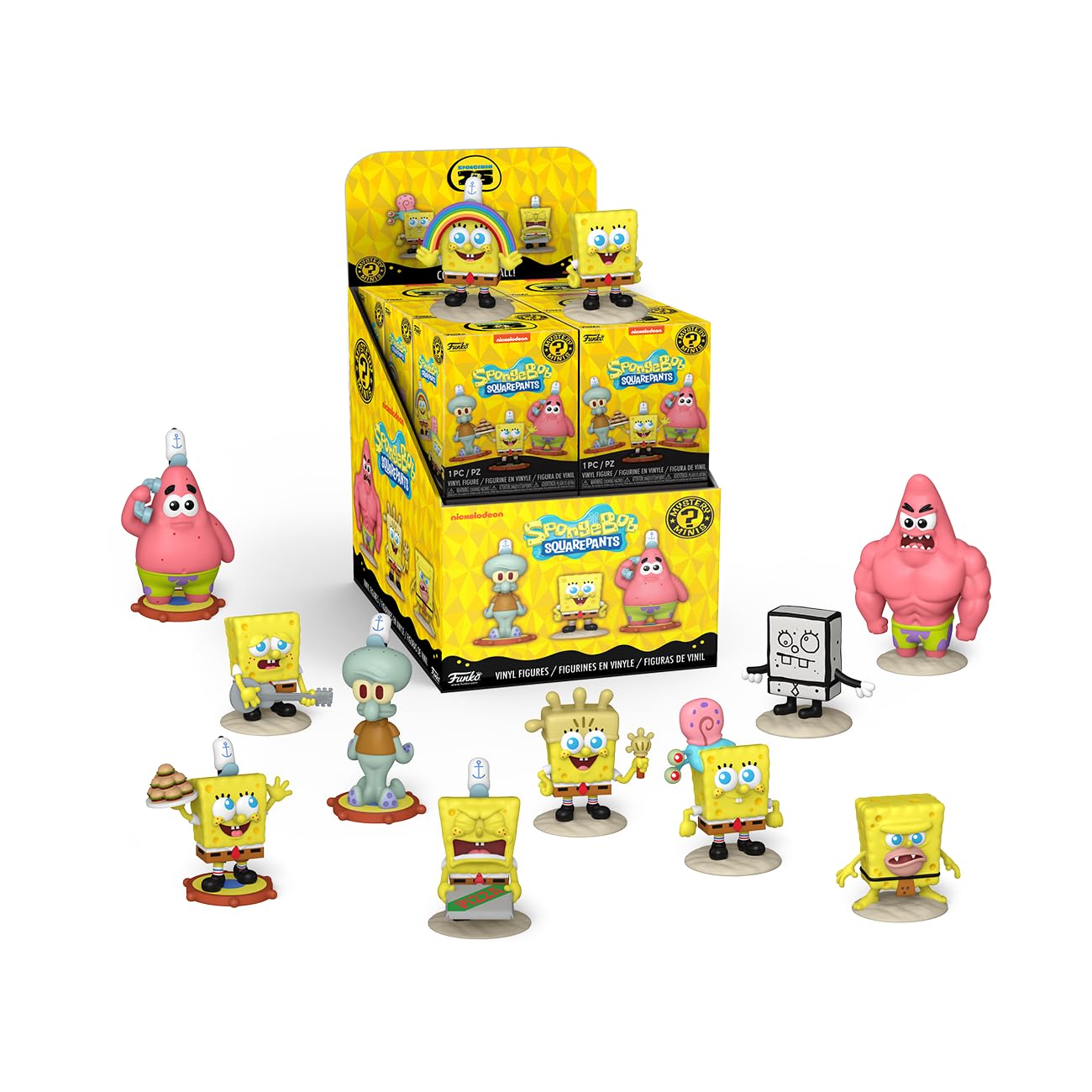 Funko Mystery Mini Figure - SpongeBob Squarepants 25th Anniversary Collectible | Vinyl | 3.4 Inches