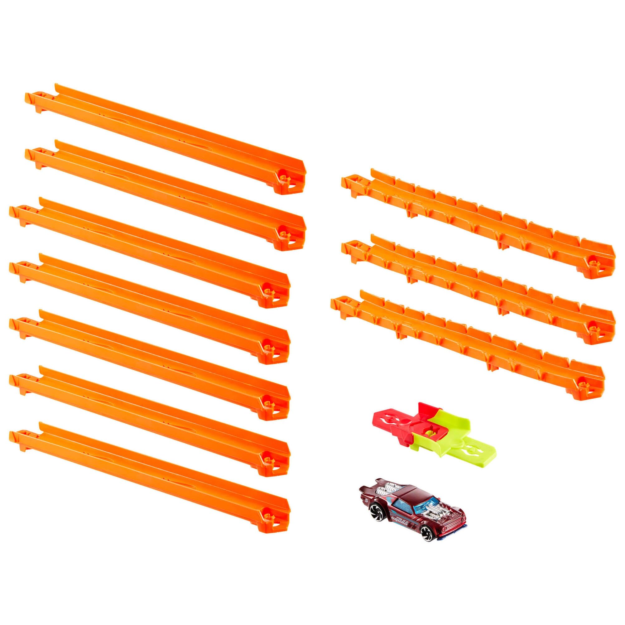 Hot Wheels Track Creator Starter Pack - 10 Feet Speed Snap Track with 1:64 Scale Race Car 5