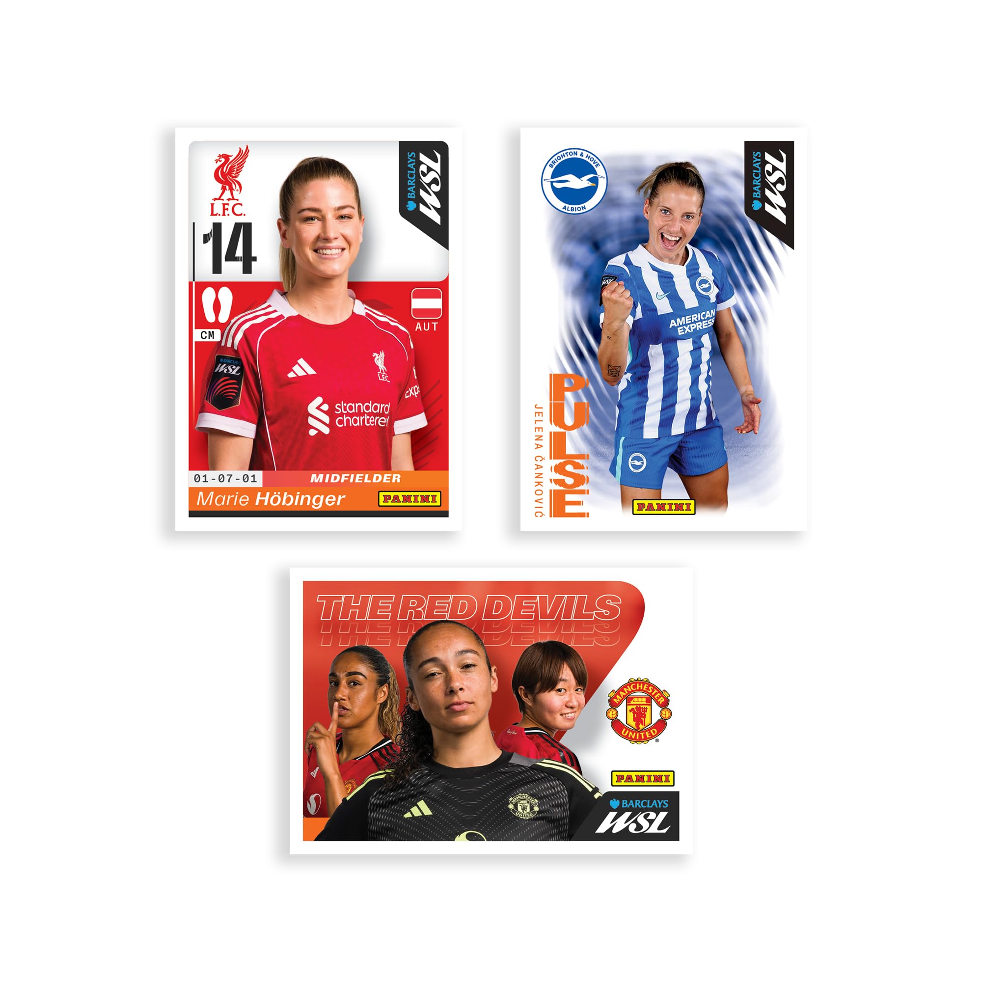Panini Barclays Women’s Super League Official Sticker Collection 2026 - Multiset 4