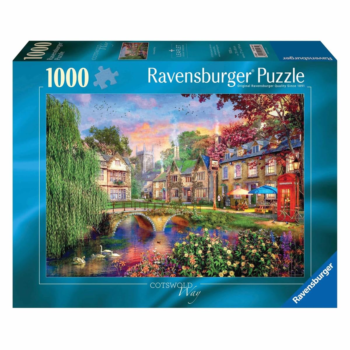 Ravensburger Cotswold Way 1000 Piece Jigsaw Puzzle - Premium Quality Puzzle for Adults and Kids 12 Years Up