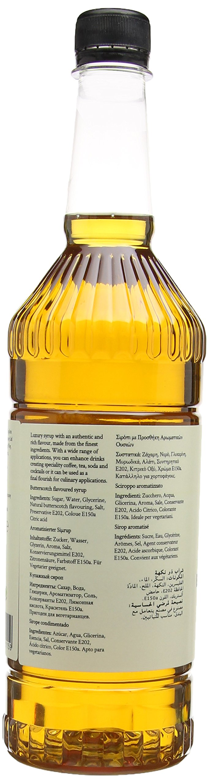 Simply Butterscotch Syrup - Vegan, Nut Free Flavoured Syrup for Coffee & Baking | 1 L 3