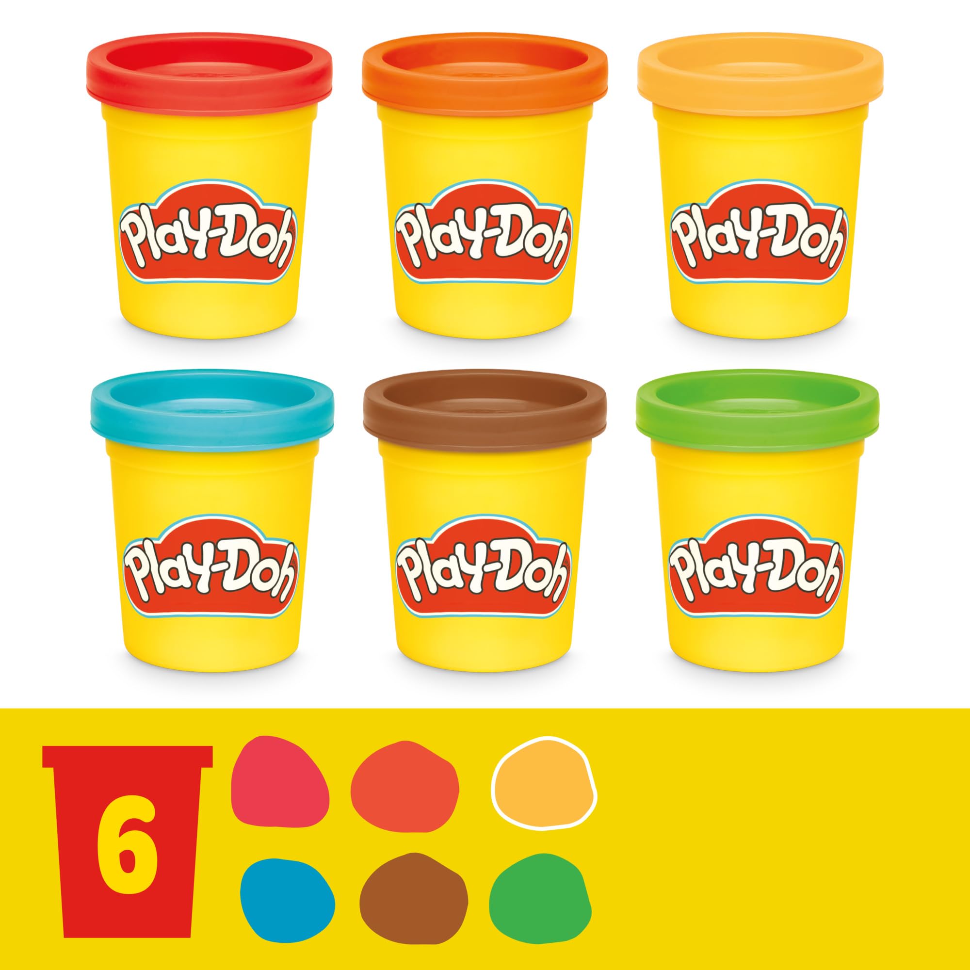 Play-Doh Grill Fun Playset - Ages 3+ | Includes 6 Cans Compound | Non-Toxic 5