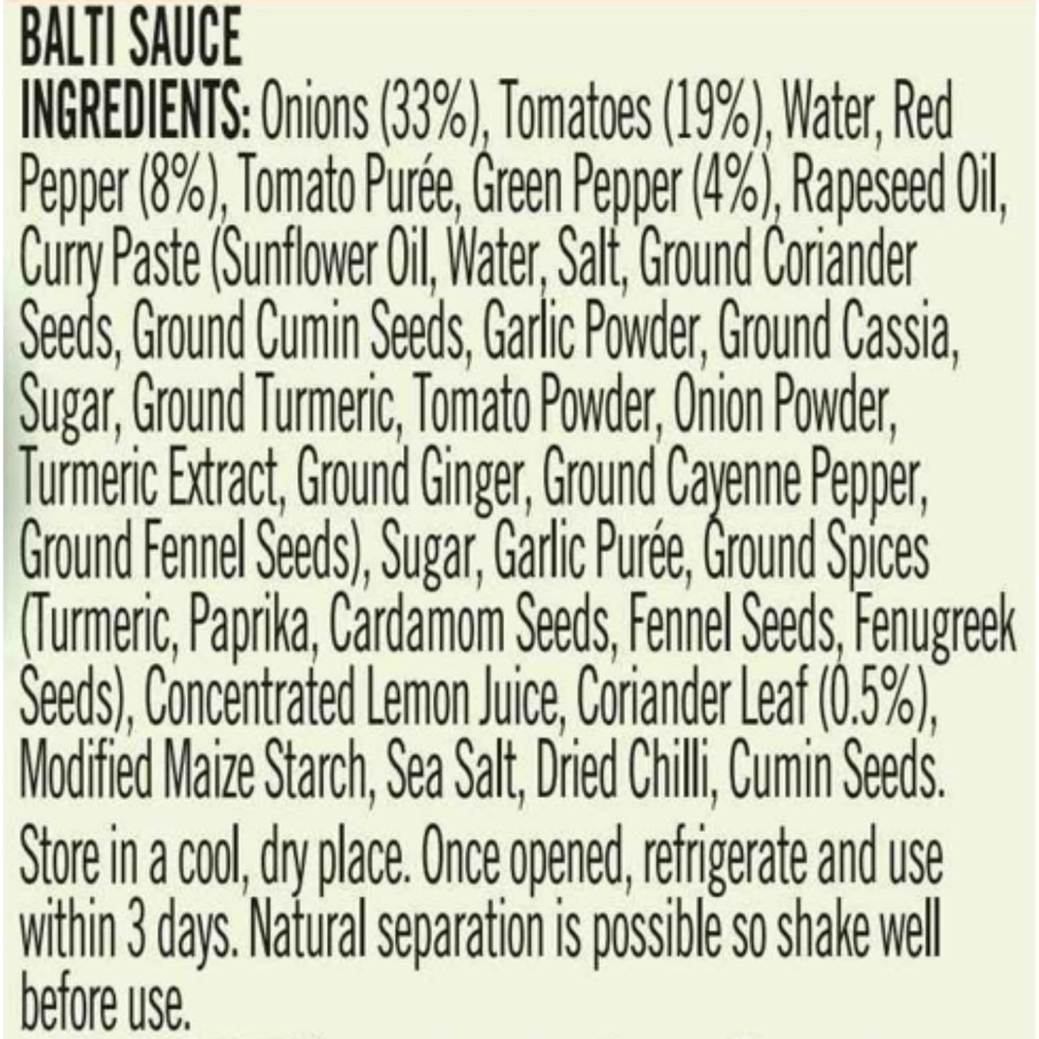 Loyd Grossman Indian Balti Curry Sauce - Medium Spice, Tomato & Pepper Blend, 350g