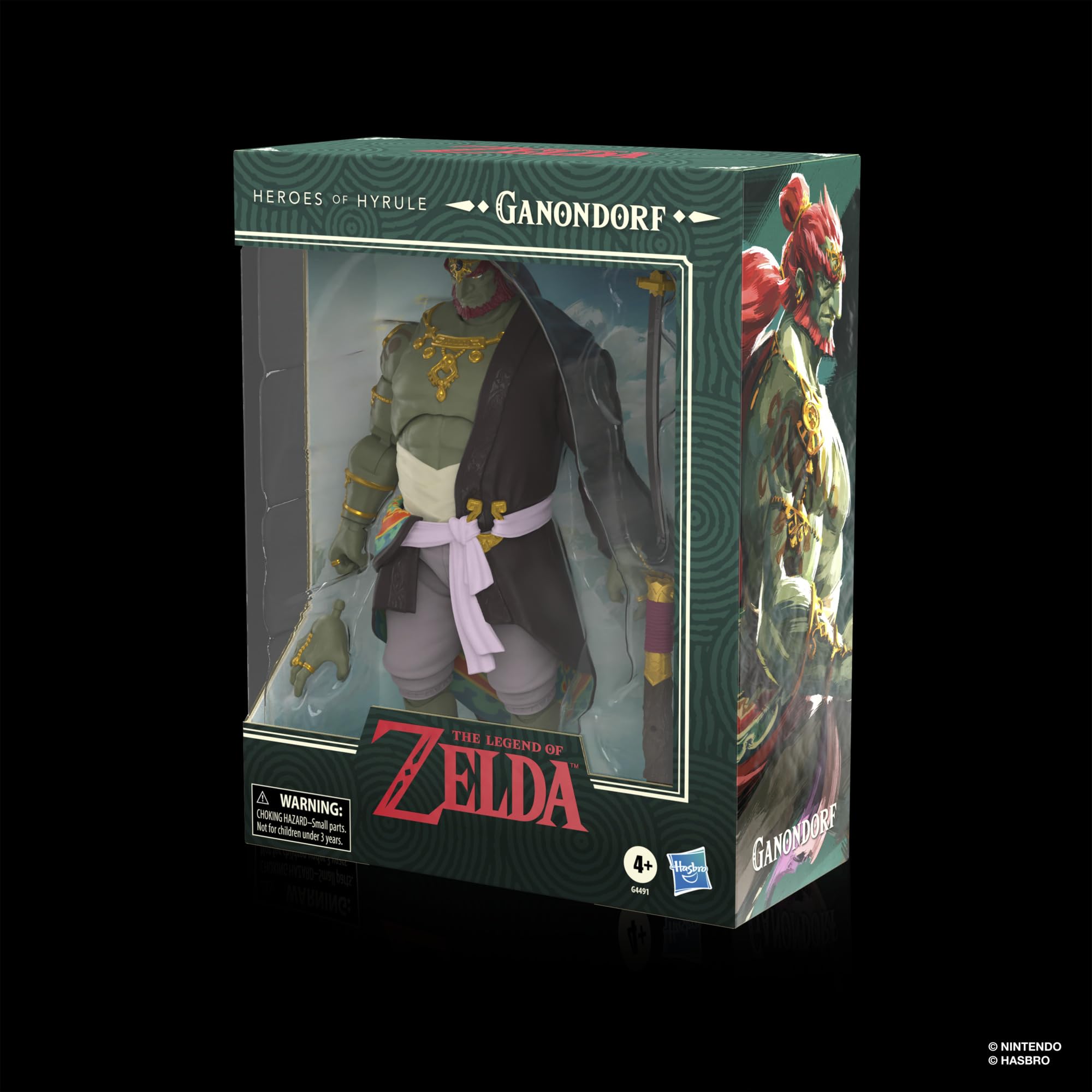 Hasbro The Legend of Zelda: Tears of the Kingdom Ganondorf Action Figure - 15 cm Scale, Ages 4+