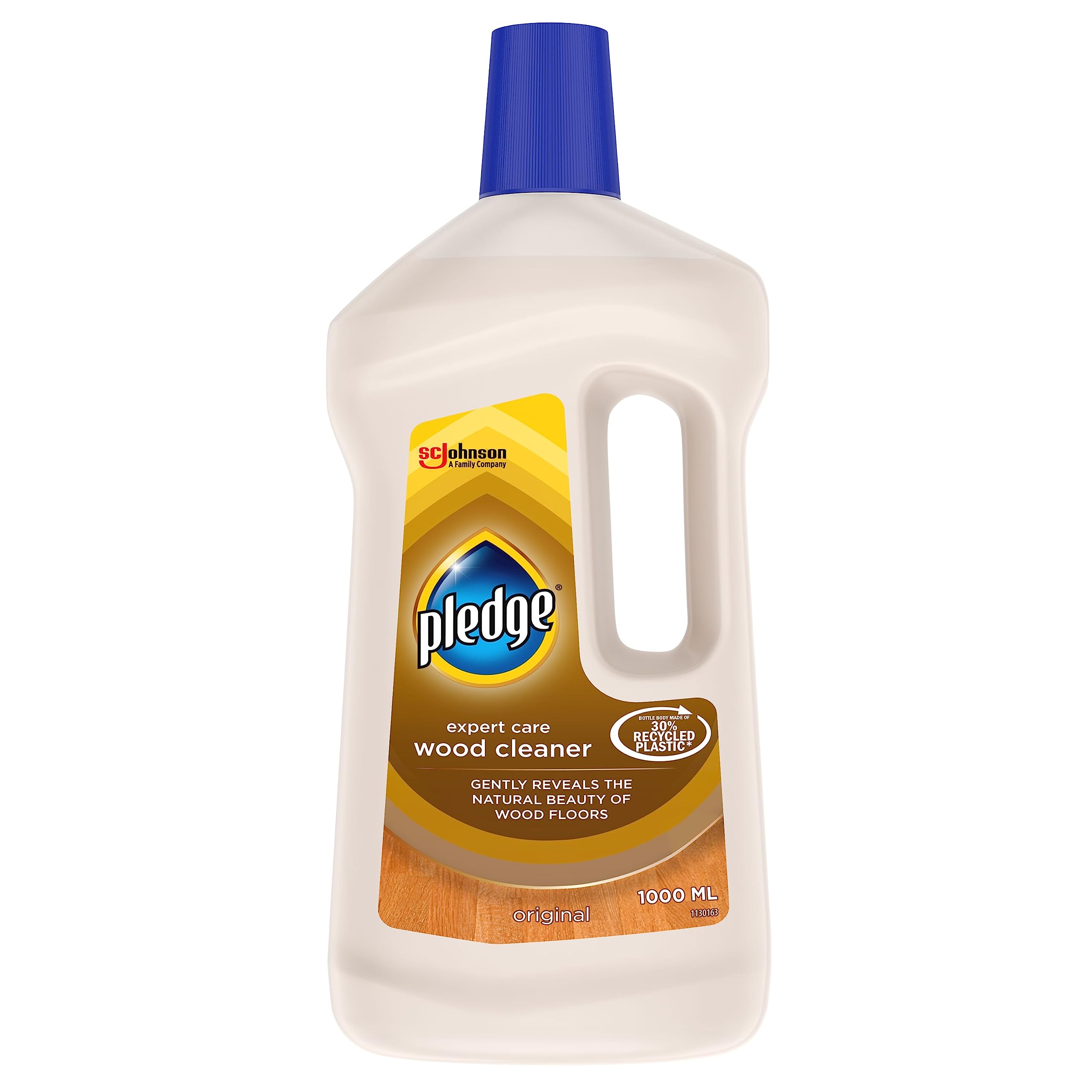 Pledge Expert Care Wood Floor Cleaner Original - Oil-Free Formula | 1L Liquid 1