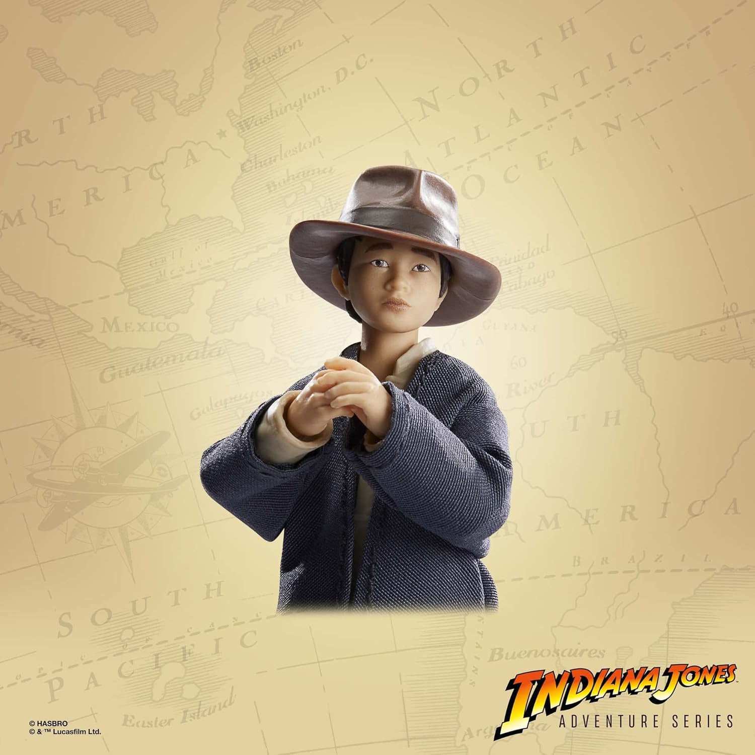 Hasbro Indiana Jones Adventure Series Temple of Doom - Short Round 6" Action Figure (F6068) 3