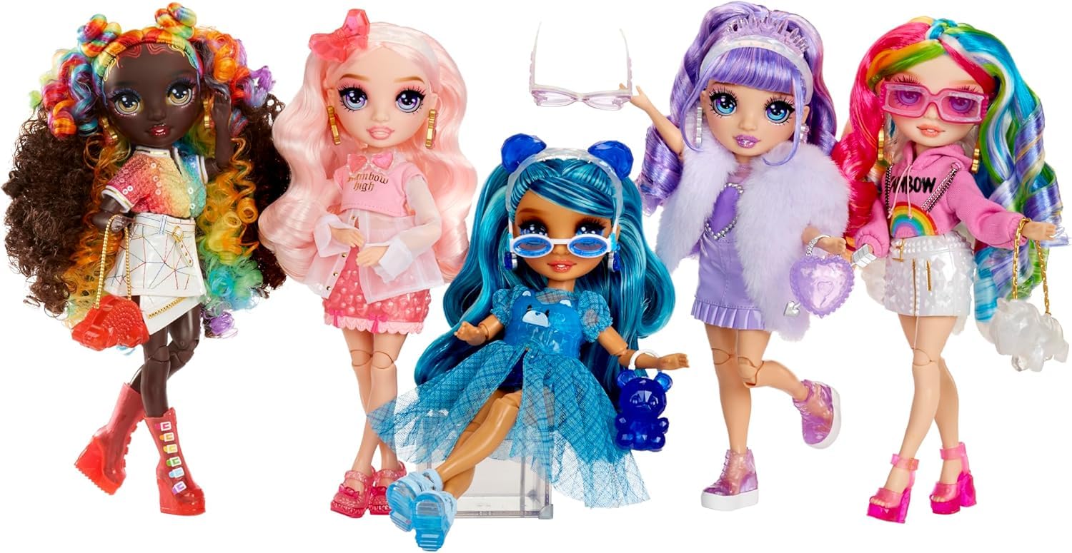 Rainbow High Creative Crystals Iris - 28 cm Fashion Doll with DIY Crystal Make It Kit 4