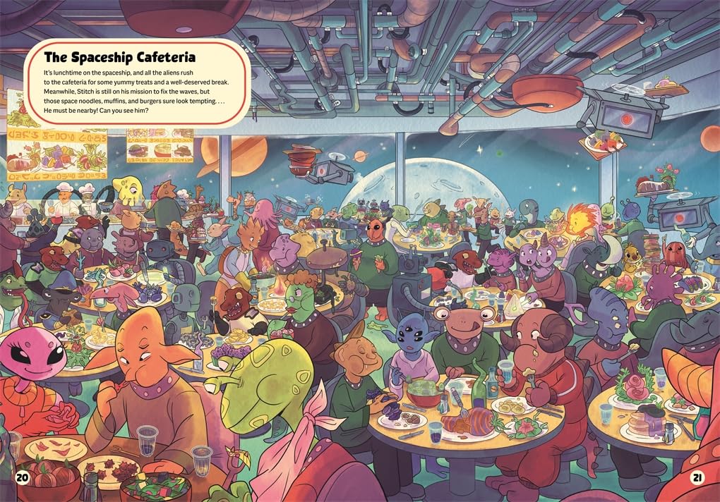 Studio Press Where's Stitch?: A Disney Search-and-Find Activity Book | Paperback | English 3