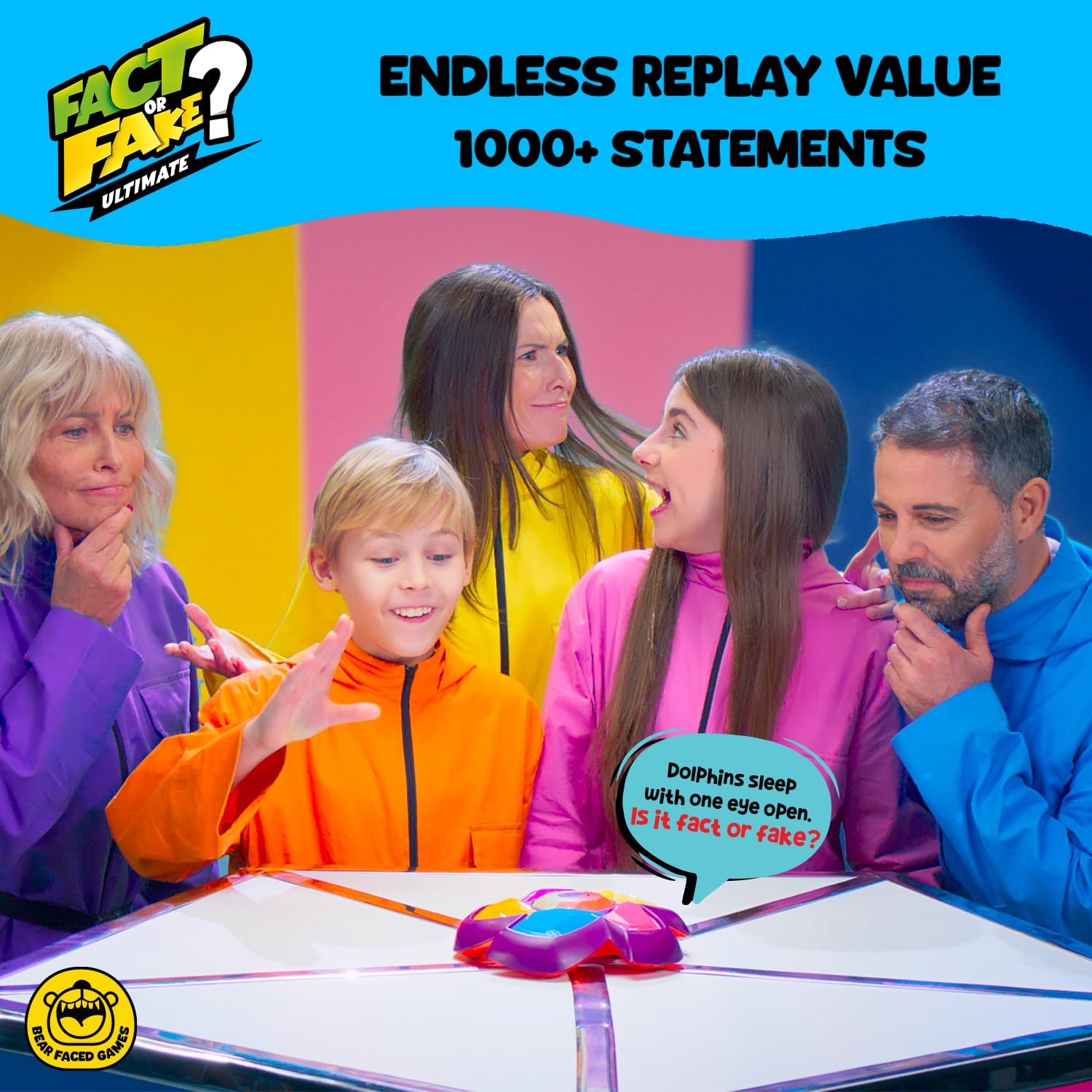 Bear Faced Games Fact or Fake? Ultimate Interactive Quiz Board Game 18