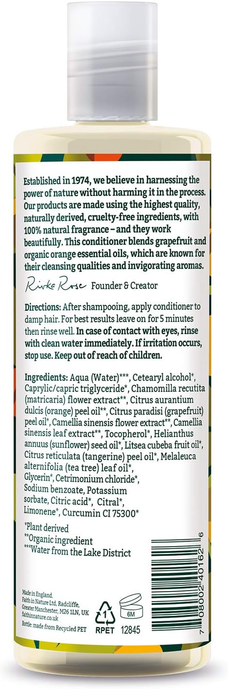 Faith In Nature - Grapefruit & Orange Conditioner (400 ml) 4