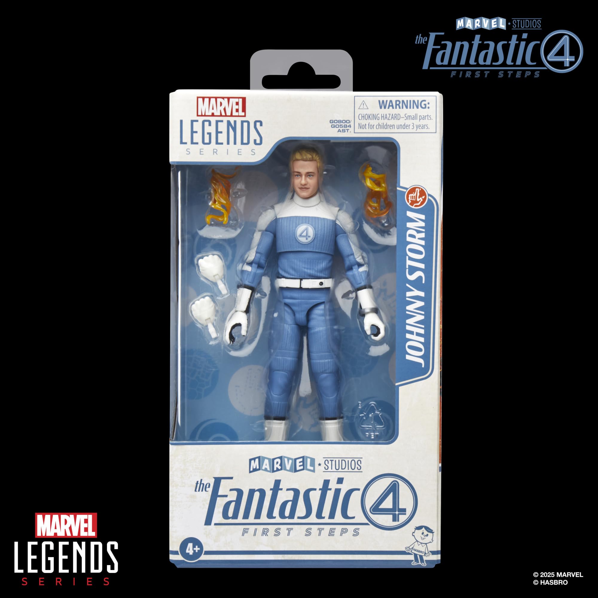 Hasbro Marvel Legends Series - Johnny Storm Action Figure (G0800) 6