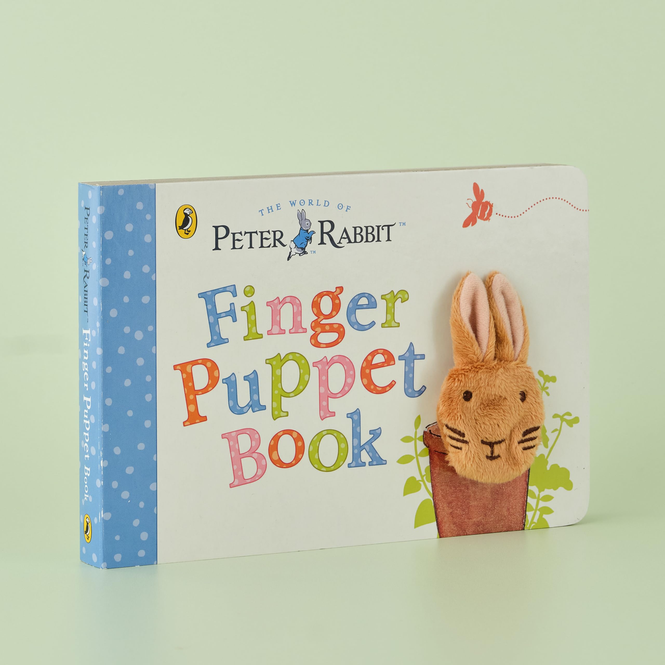 Warne Peter Rabbit Finger Puppet Book - Interactive Counting Classic | Board Book | English