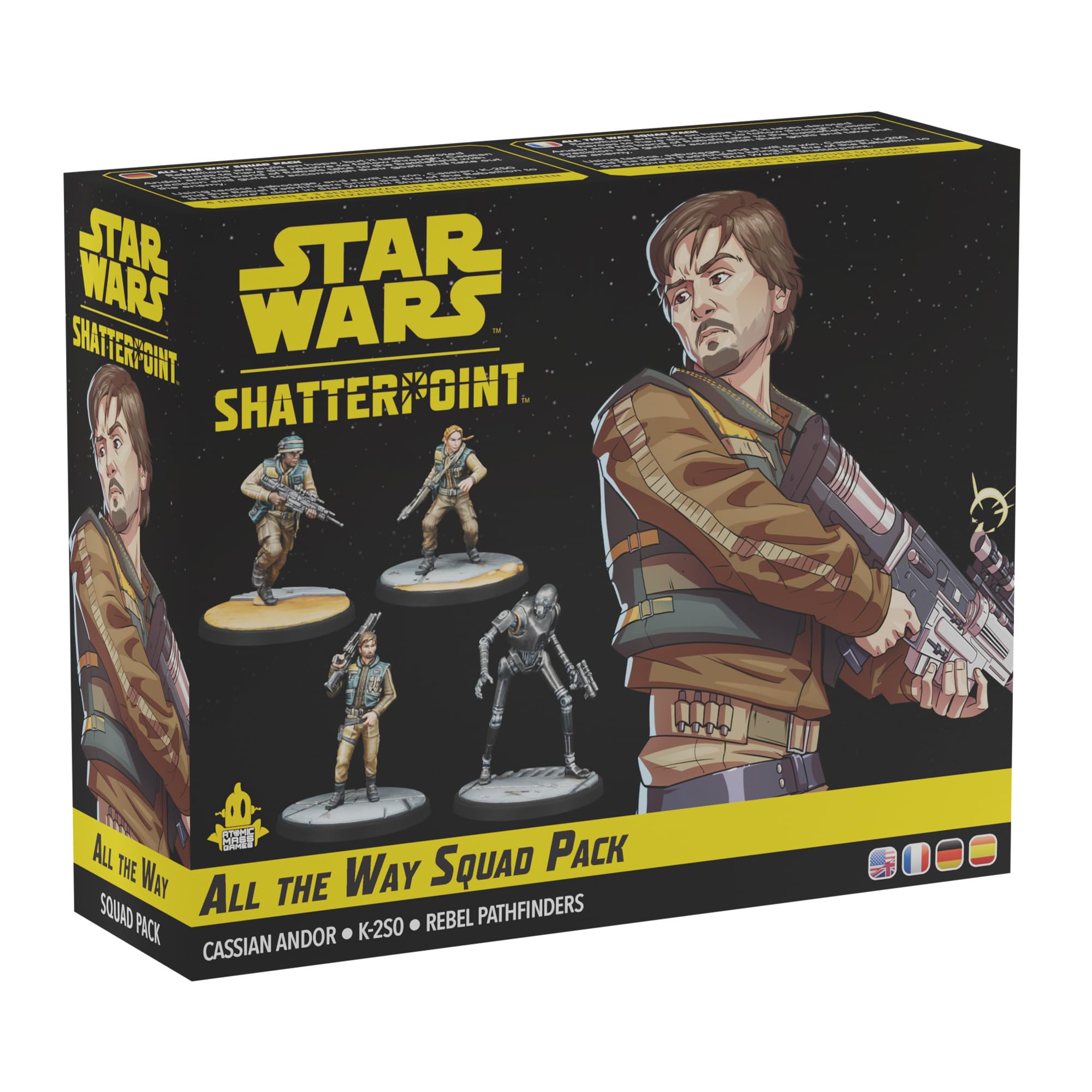 Atomic Mass Games Star Wars Shatterpoint: All The Way Squad Pack Miniature Game | Multicolor 1