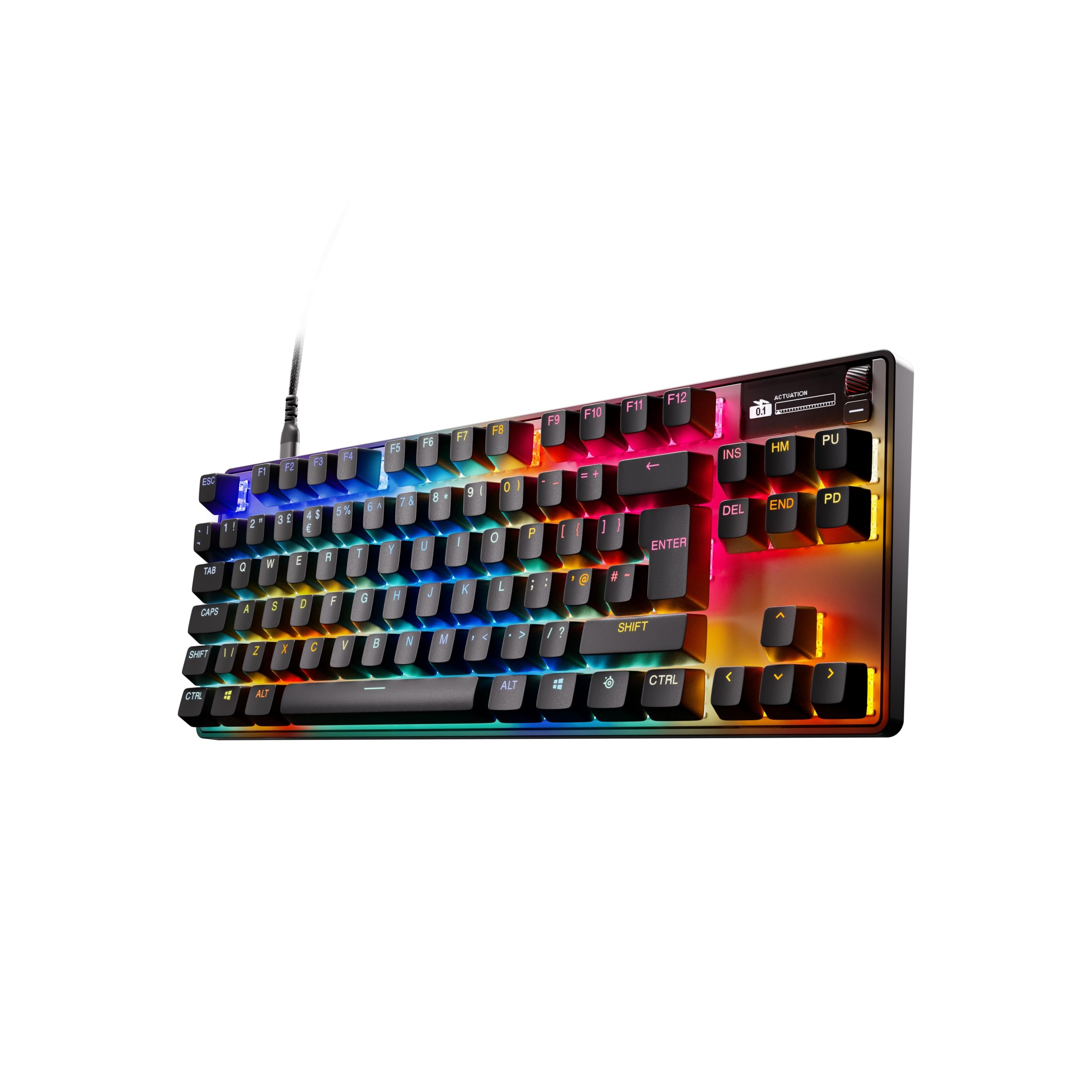 SteelSeries Apex Pro TKL Gen 3 (2025) - HyperMagnetic Gaming Keyboard - Black 5