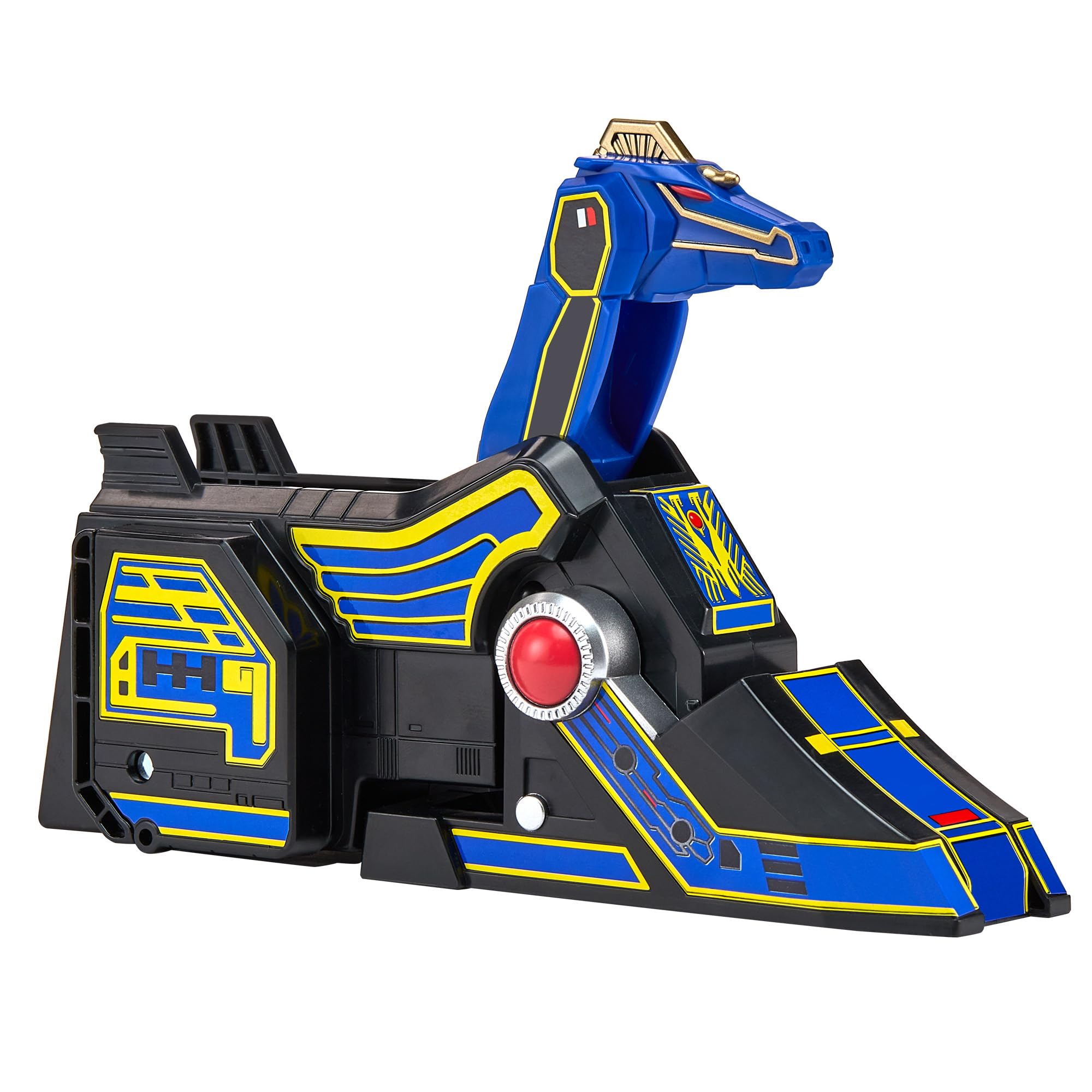 Power Rangers Blue Ranger Unicorn Thunderzord Action Figure - Combinable, Missile Launcher, Ages 4+ 1