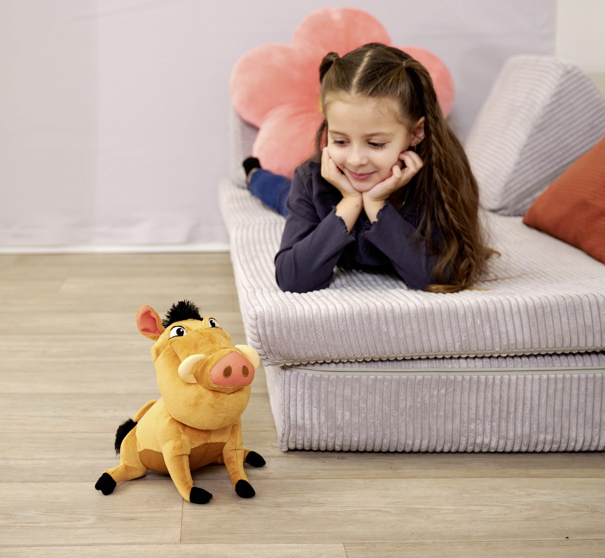 Simba Disney The Lion King Pumbaa Stuffed Toy - 30 Years Edition | 25cm | Polyester 6