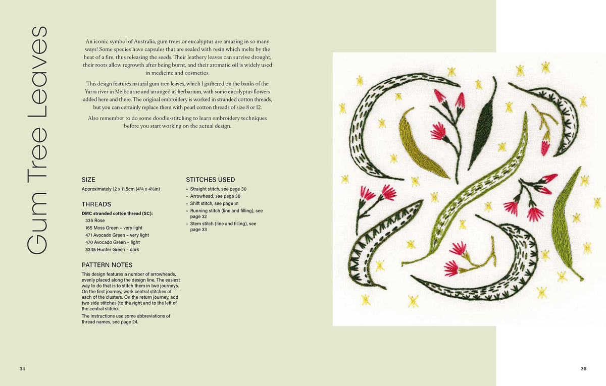 Search Press Modern Crewel Embroidery for Beginners - Step-by-step Techniques & 8 Projects | Paperback 4